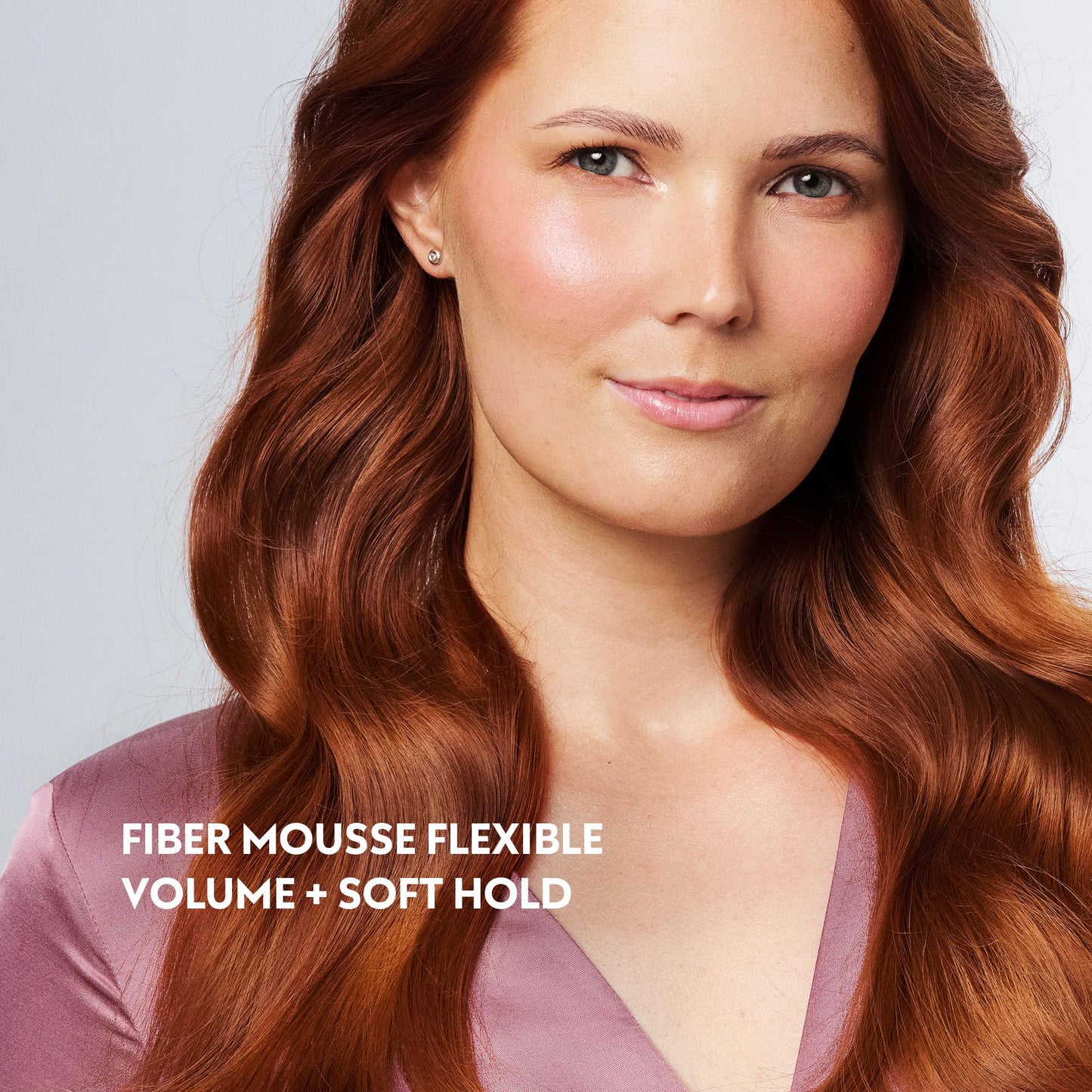 FOUR REASONS Professional Fiber Mousse for Curly Hair - Volumizing Long-lasting Flexible Hold for Curly, Wavy and Straight Hair, VEGAN Curl Mousse, 5 Oz