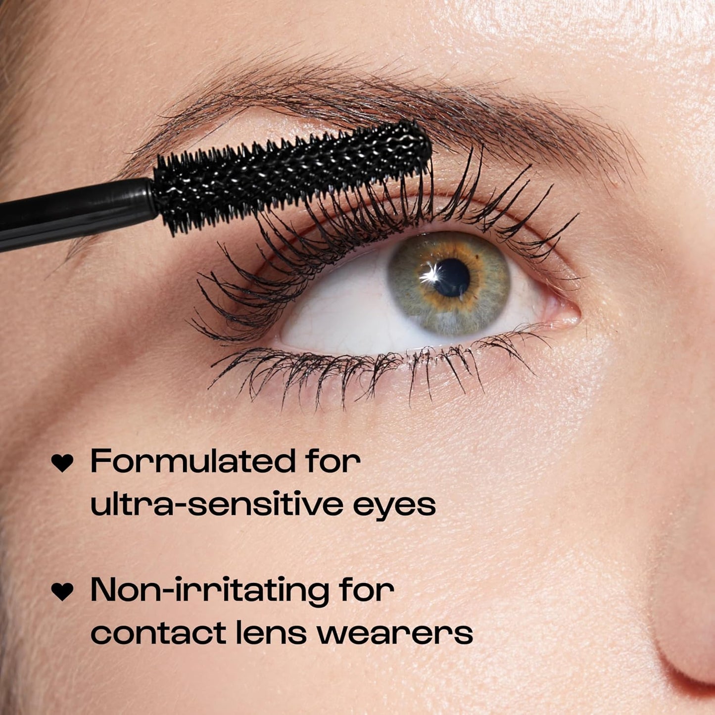Alleyoop Tubing Mascara Black - Lengthening Smudge-Proof Formula for Sensitive Eyes | Vegan & Biotin Infused, Mini 4 mL