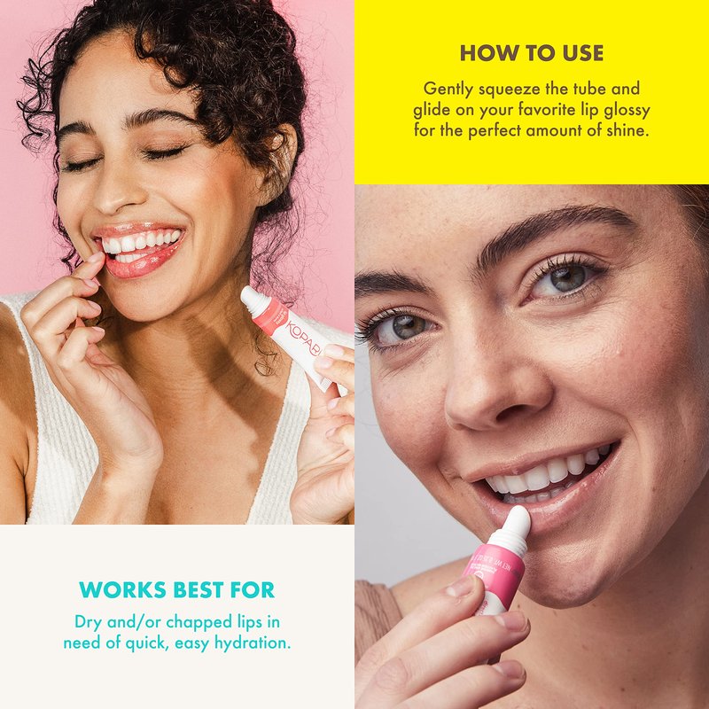 Kopari Sheer Blush Lip Glossy 2pk