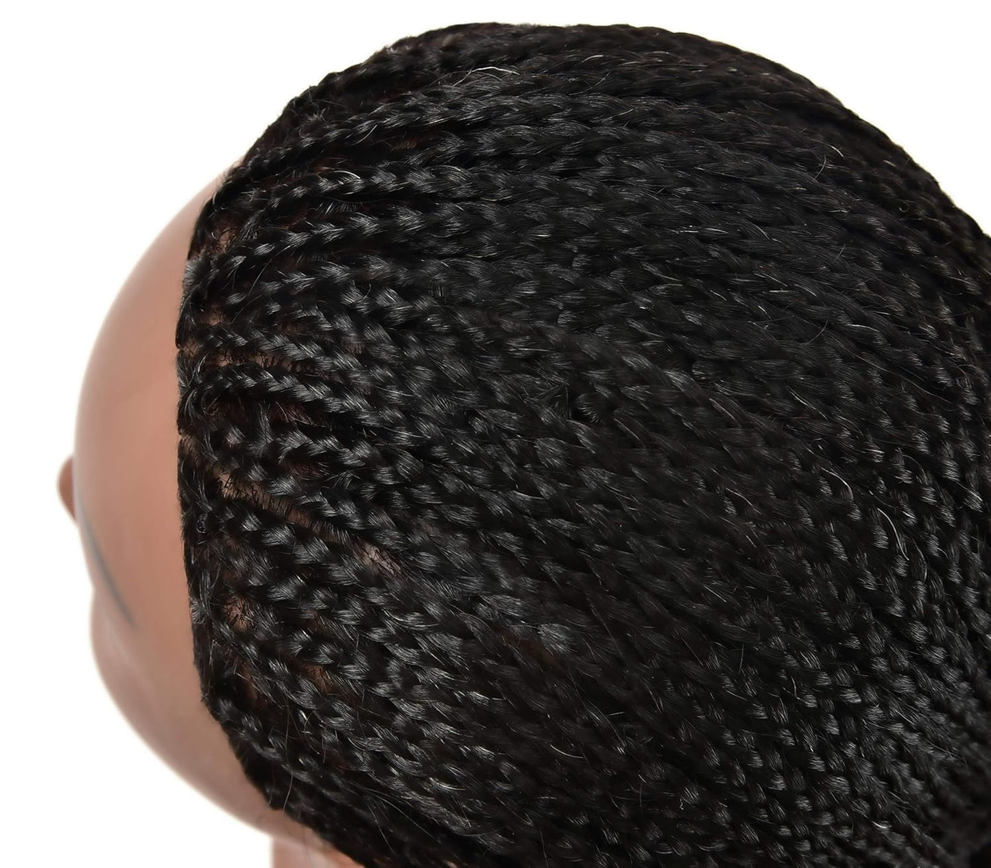 Real Human Hair Mannequin Head - Cosmetology Practice Doll with Stand for Braiding & Styling | 100% Authentic Hair
