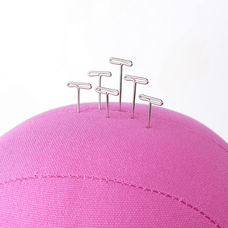23 Inch Canvas Block Head Pink Wig Head with Wig Stand Tripod Mannequin Head Stand for Wigs Trimming Making Display.(23 Inch Pink)