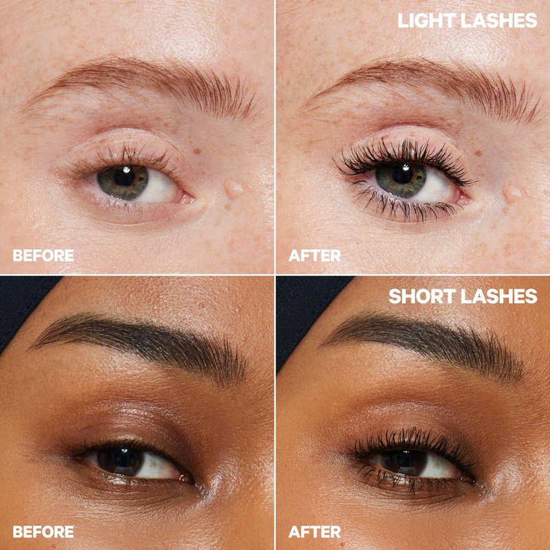 Milk Makeup KUSH High Roll Tubing Mascara – Clean Longwear Mascara for Natural Volume, Length + Definition – Water-Resistant, Smudge-Proof + Flake-Free Up to 24 Hours – 0.3 oz