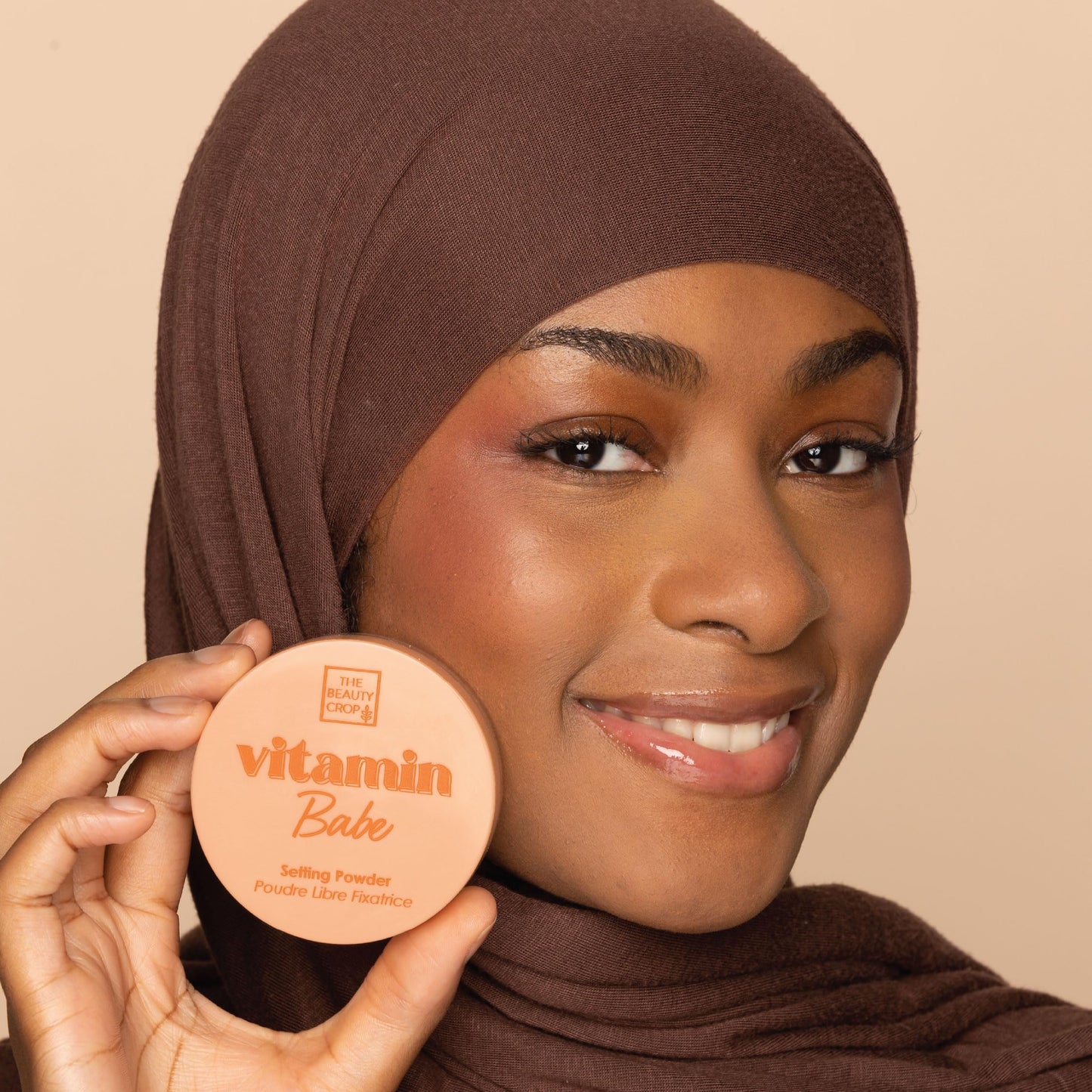 The Beauty Crop Vitamin Babe Setting Powder - Talc-Free Loose Powder for Flawless Finish - Translucent Shade - 0.35 oz