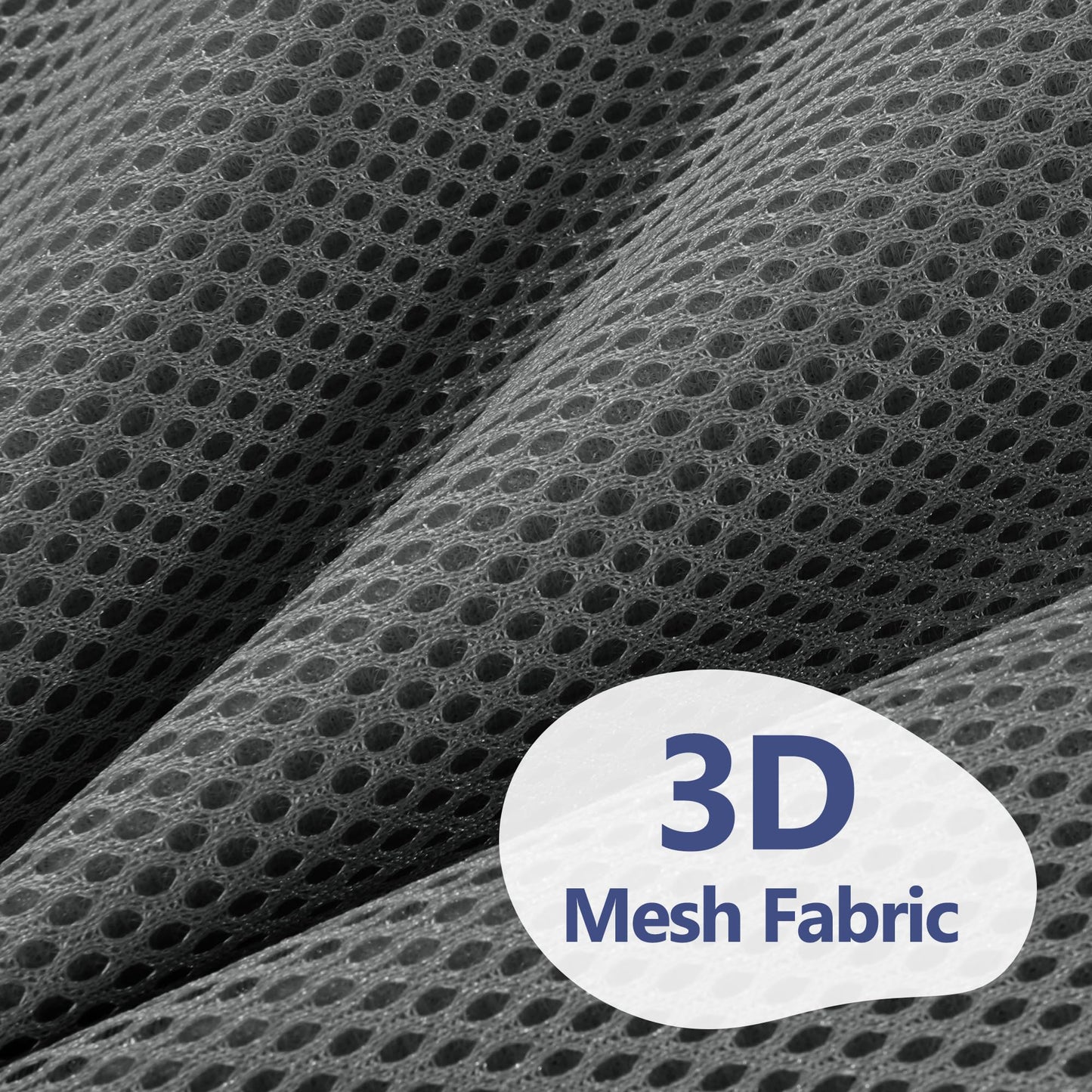 MABOZOO Bath Cushion for Tub with Powerful 4 Non-Slip Suction Cups,Quick Dry Mesh Bathtub Mat,Spa Pillow Bath Accessories for Adults Indoor Outdoor (Gray)