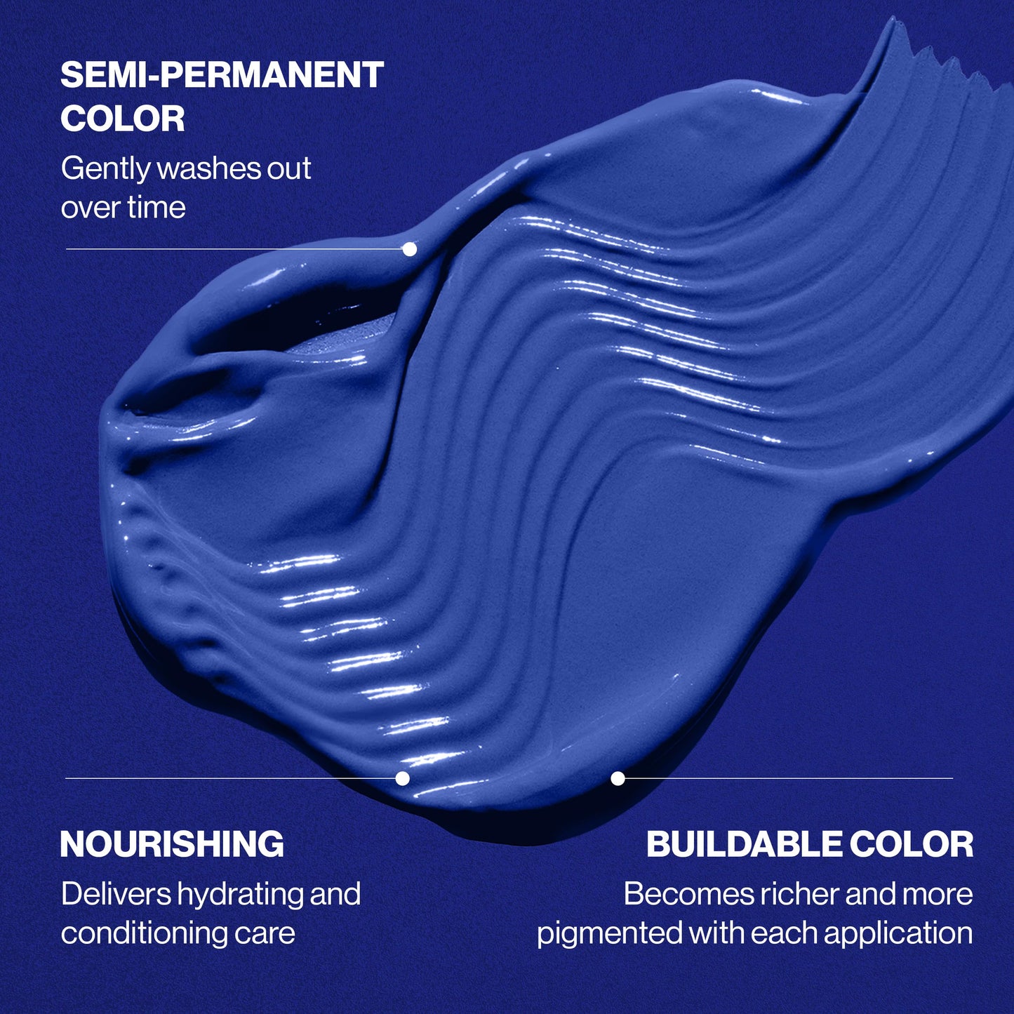 Keracolor Clenditioner BLUE Hair Dye - Semi Permanent Hair Color Depositing Conditioner, Cruelty-free, 12 Fl. Oz.