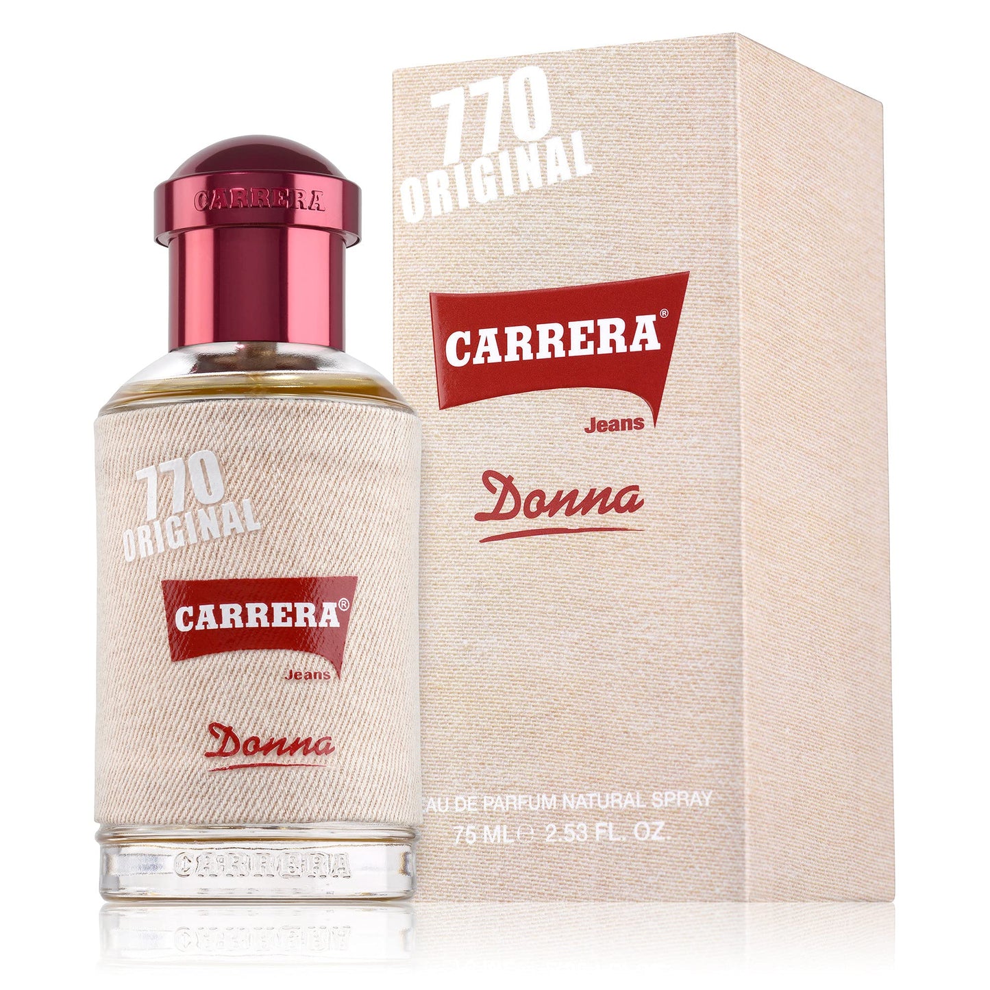 Carrera Jeans DONNA 770 ORIGINAL Eau de Parfum for Women, 2.53 Fl Oz
