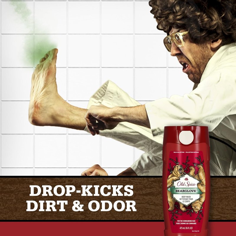 Old Spice Bearglove Body Wash - Refreshing Citrus Scent | 16 oz