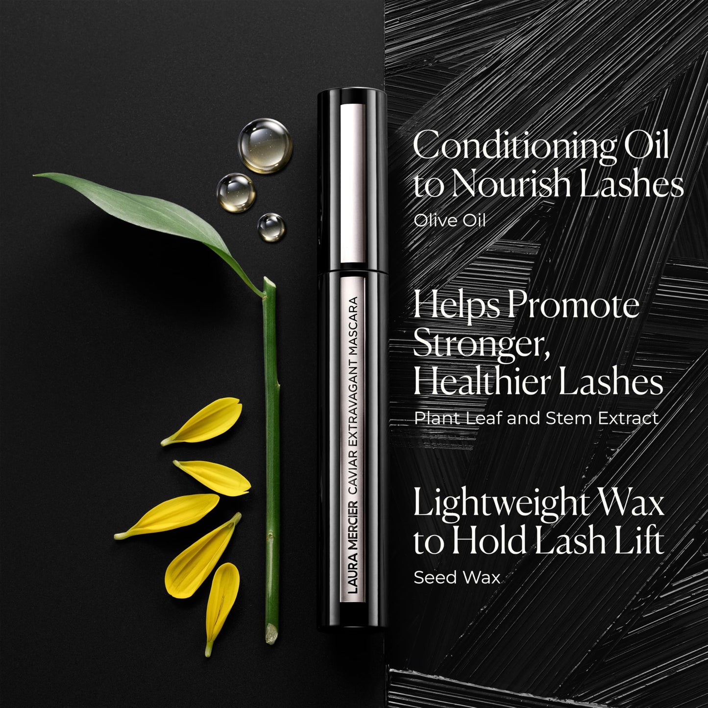 Laura Mercier Caviar Extravagant Mascara, Intense Black, 0.29 oz