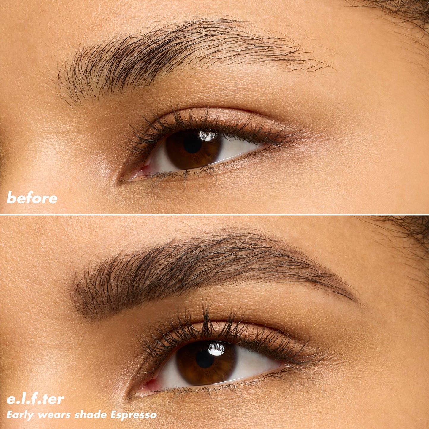 e.l.f. Micro-Fine Brow Pencil, Waterproof Brow Color & Spoolie For Shaping Brows & Creating A Feathered Natural-Looking Finish, Vegan & Cruelty-Free, Espresso