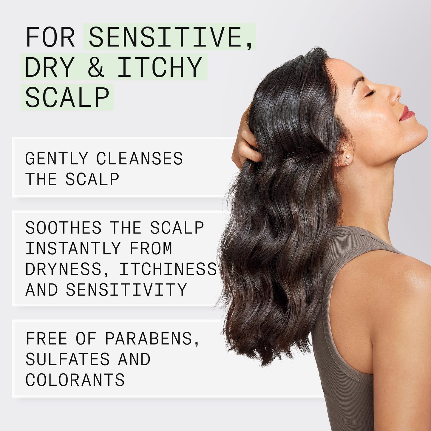Nioxin Scalp Relief Cleansing Shampoo | For Sensitive Scalp | Made with Aloe Vera and Vitamin E | 6.7 Fl oz.
