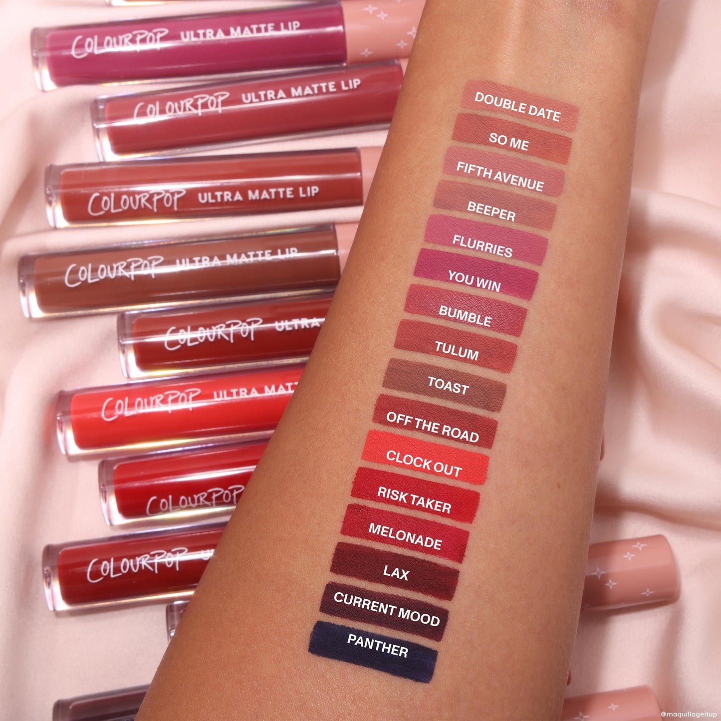 ColourPop Ultra Matte Liquid Lipstick - Ultra-Pigmented Matte Lipstick with a Long-Lasting, Non-Drying Finish - Delivers Full Coverage with a Smooth, Flexible Feel - LAX (0.13 oz)