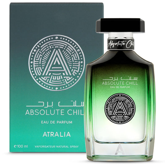 Atralia Absolute Chill 100ml EDP – Citrus Mint Perfume for Men & Women | Green Lemon, Mint, Orange, Blackcurrant | Summer Fresh Long-Lasting Fragrance