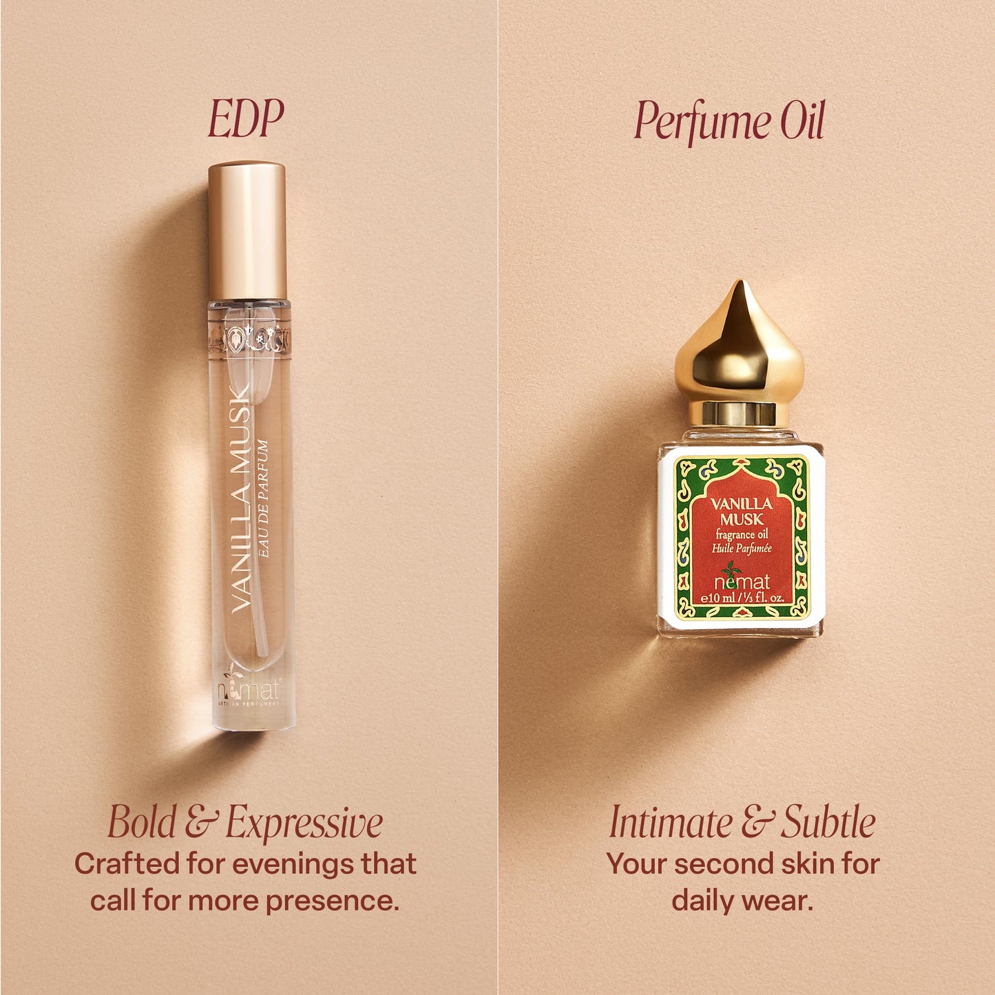Nemat International, Inc. Vanilla Musk EDP Travel Size (9 ml)