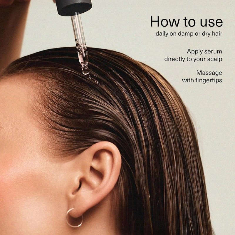GHK-CU Peptide Hair Serum for Hair Growth - Non-Greasy Copper Peptides for Thinning Hair | Promotes Fullness & Reduces Shedding - Made in USA