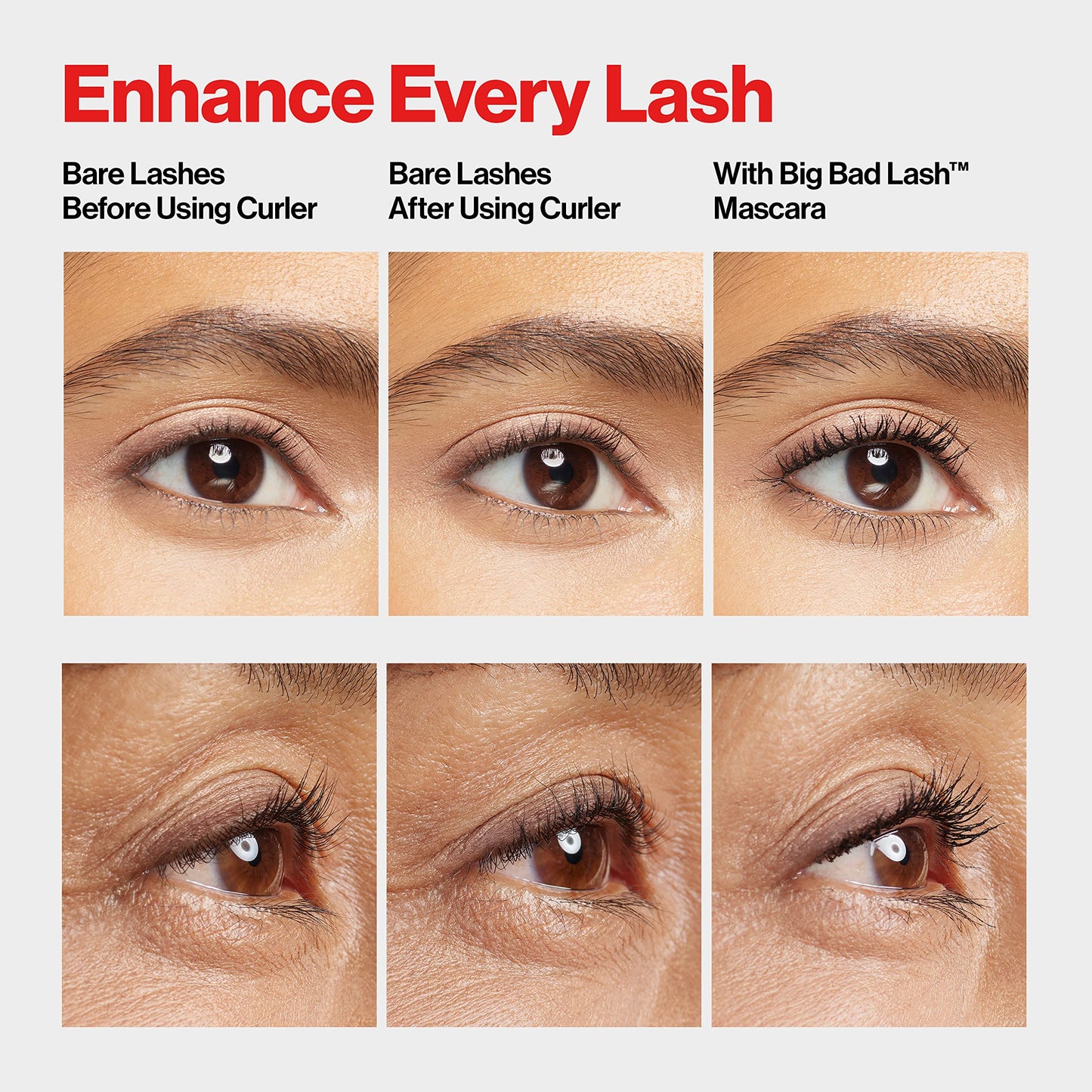 Revlon Comfort and Control Eyelash Curler, Easy to Use with Storage for Refill Pads
