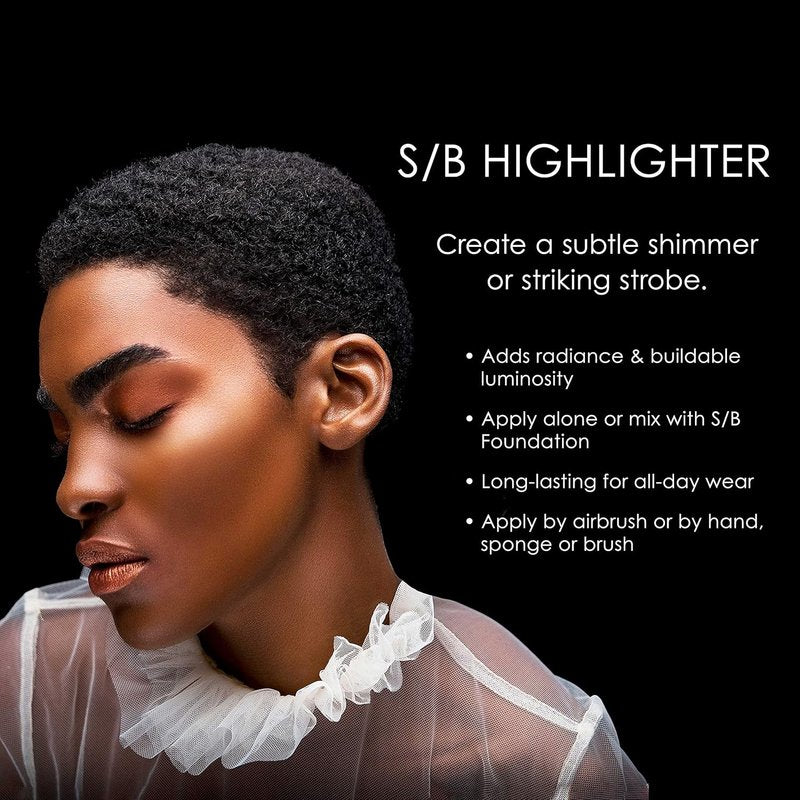Temptu S/B Highlighter - Copper Bronze Liquid Highlighter for Radiant Skin