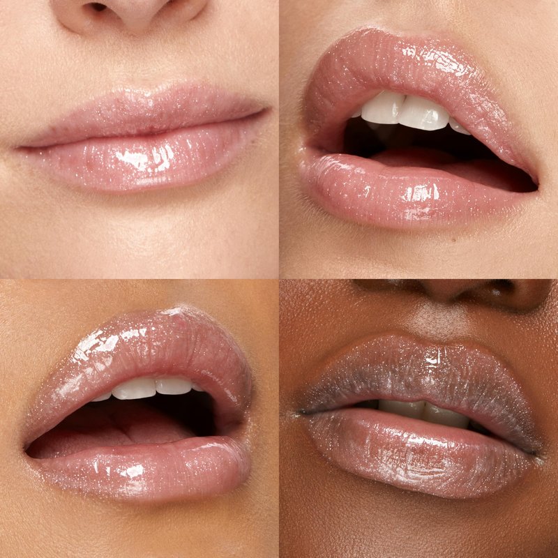 Kiko Milano 3D Hydra Lip Gloss – High Shine, Hydrating, Plumping, Non-Sticky, Moisturizing Lip Makeup – 04 Pearly Peach Rose – 6.5ml
