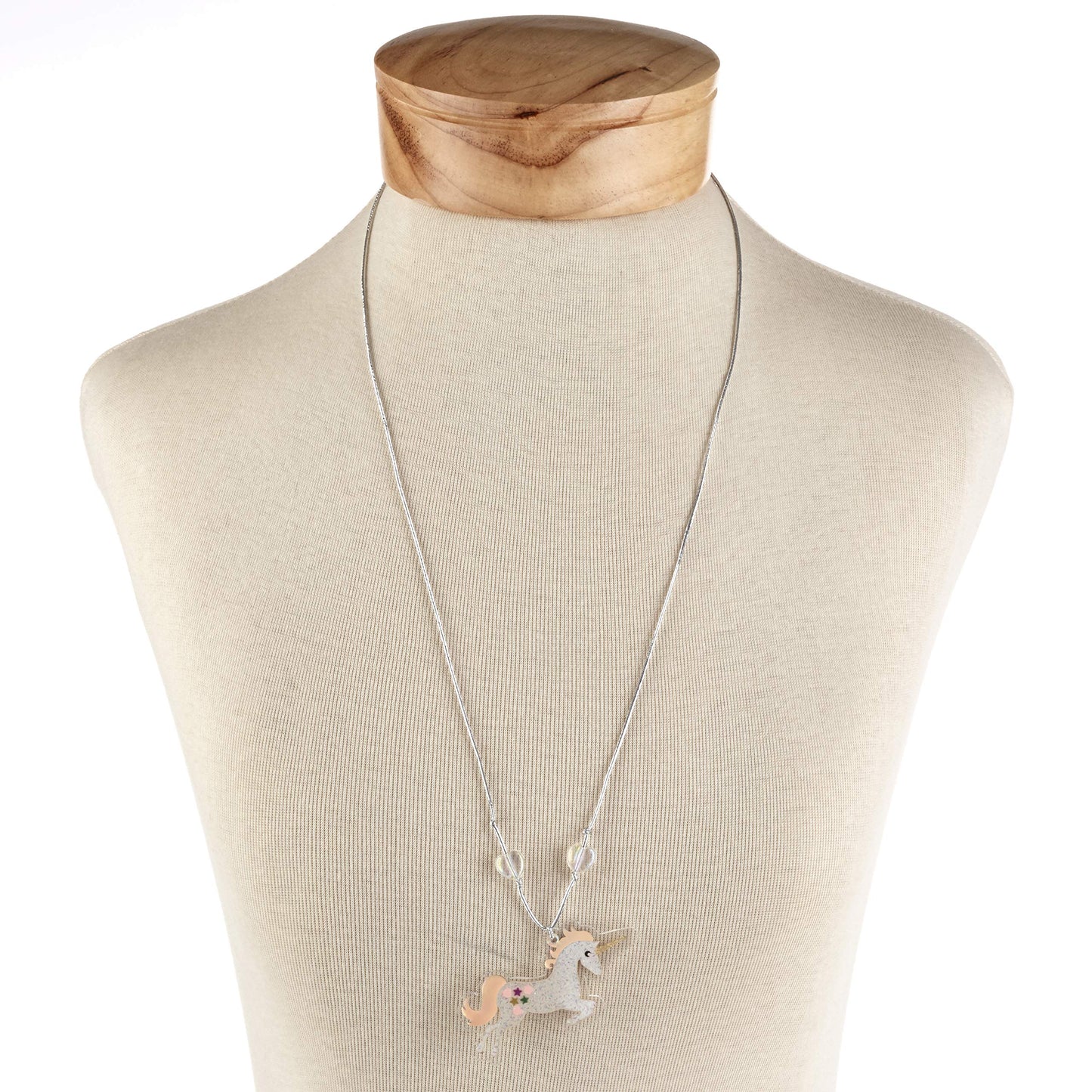 Hallmark Signature Valentines Day Card for Kids (Removable Unicorn Necklace)