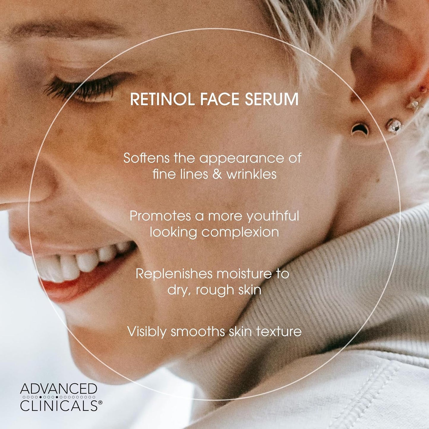 Retinol Serum for Face - Firming Collagen & Vitamin C Skincare Set | 1.75 Fl Oz, 3 Pieces