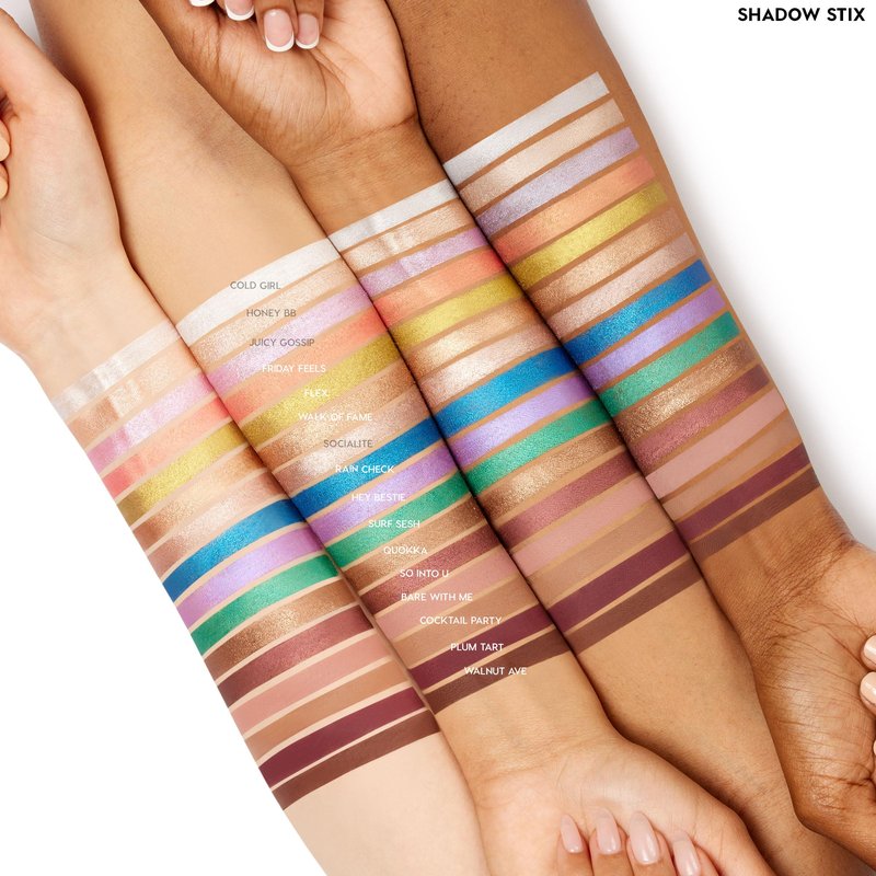 ColourPop Shadow Stix - Cream Eyeshadow Stick with Long-Lasting Color - Multi-Use Cream Makeup with a Built-In Sharpener & Precise Tip for Easy Application - Flex (0.05 oz)