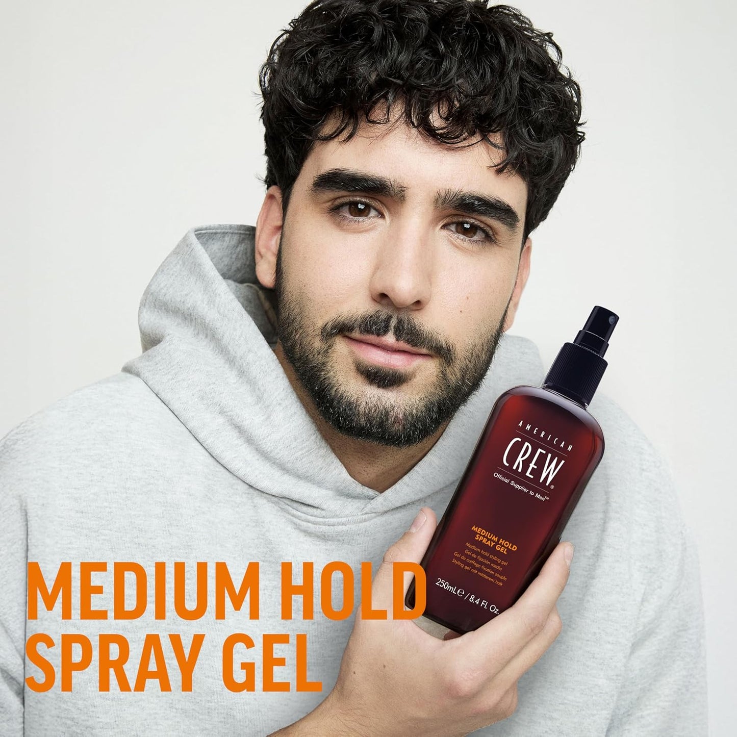 American Crew Men's Hair Spray - Medium Hold, 8.45 Fl Oz | Perfect for All Hair Types