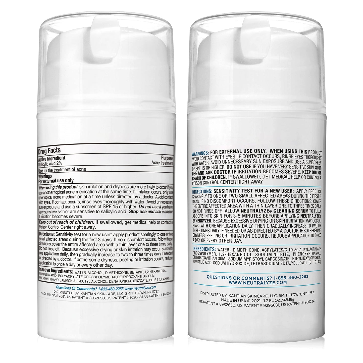 Neutralyze Moderate To Severe Acne Treatment Kit 2.0 (Clearing Serum & Synergyzer)