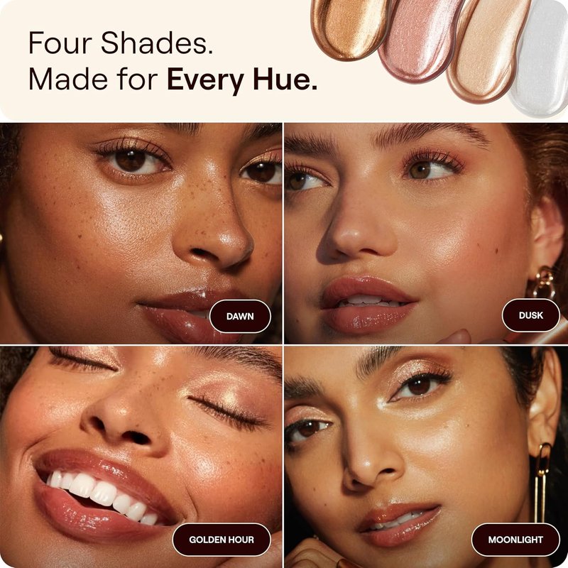 Live Tinted Hueglow Liquid Highlighter Drops - Lightweight Serum for Natural Radiance | Dawn, 1.7 fl oz / 50 mL