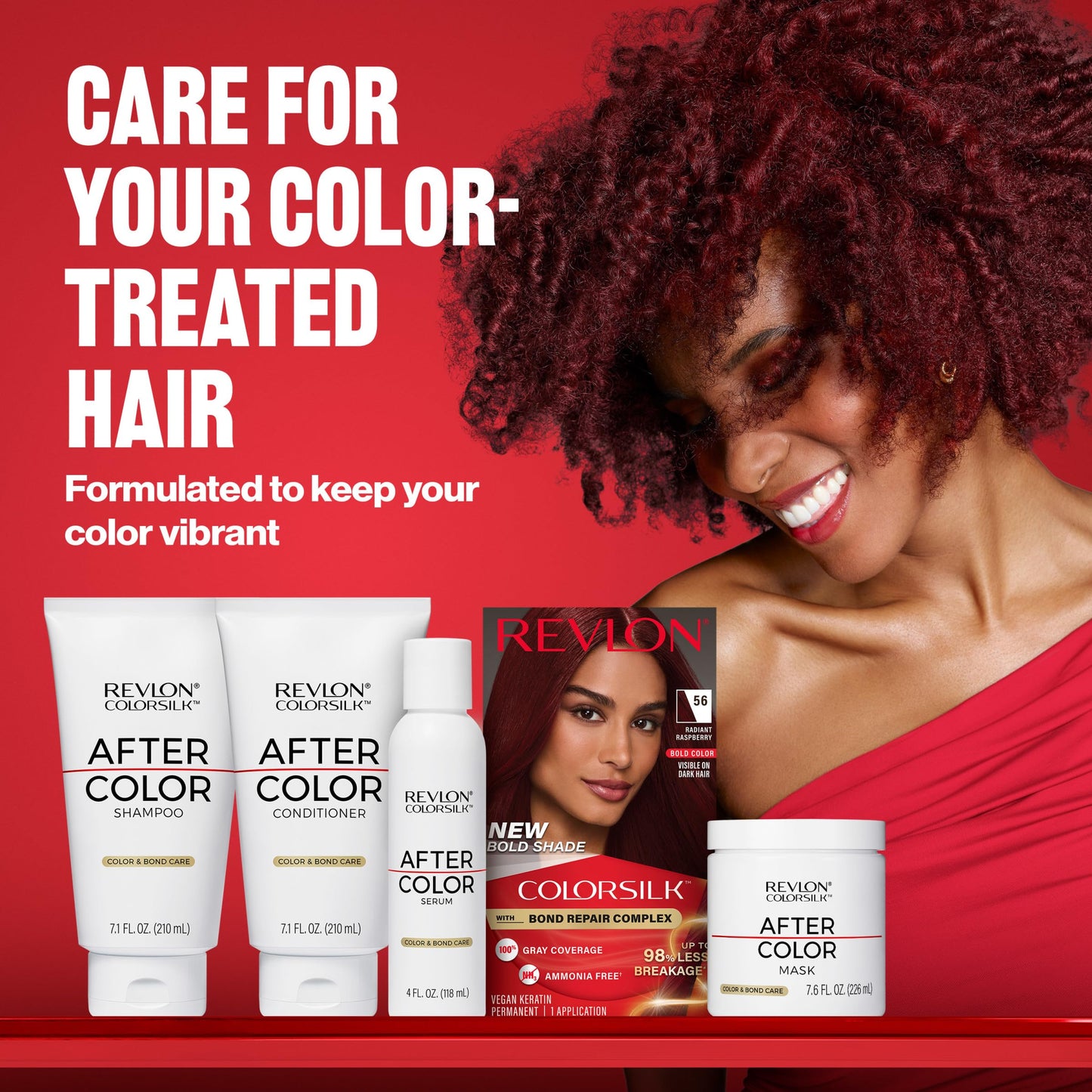 Revlon ColorSilk with Bond Repair Complex, Burgundy Permanent Hair Color, 100% Gray Coverage, Ammonia Free Hair Dye, Vegan Keratin, 34 Deep Burgundy (Pack of 3)