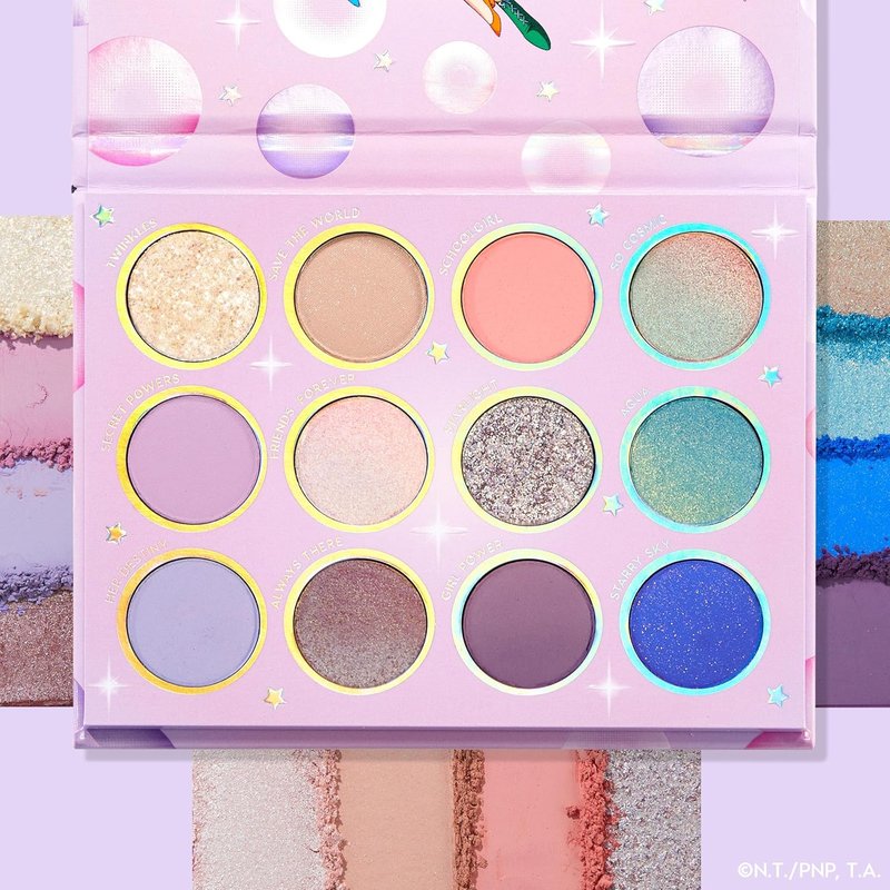 ColourPop For Love & Justice Eyeshadow Palette - Celestial Makeup with Duo-Chrome, Metallic & Matte Finishes | 0.5 oz