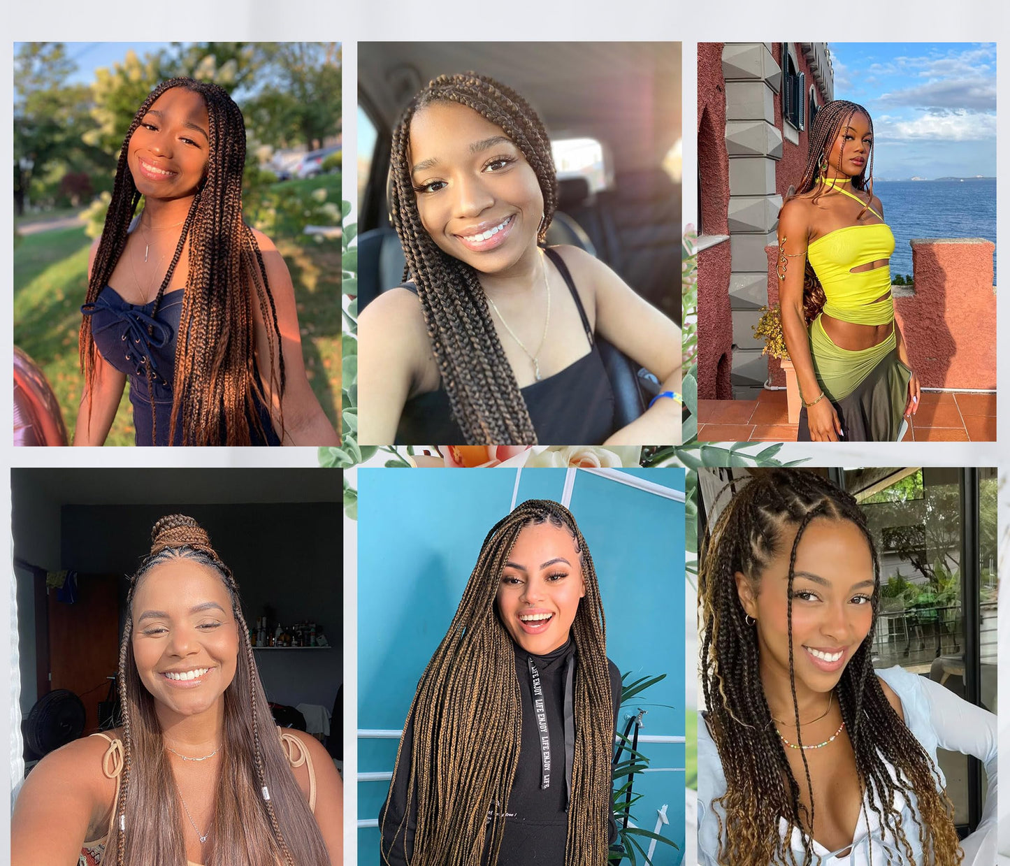 ATRAENTE Pre Stretched Braiding Hair,20 Inch Ombre Braiding Hair, Two Tone Yaki Texture Prestretched Crochet Braids Professional Synthetic Hair Extension Itch Free Hot Water Setting (20" T1B/30#)