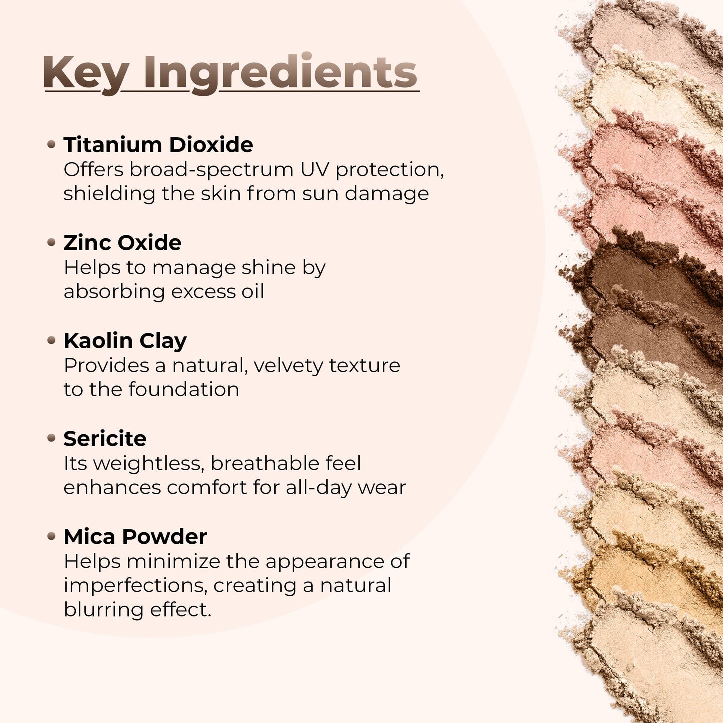 4-Pc FULL SIZE KIT – Matte Loose Mineral Foundation, Concealer & Finishing Powder + Kabuki Brush Lightweight, SPF 30