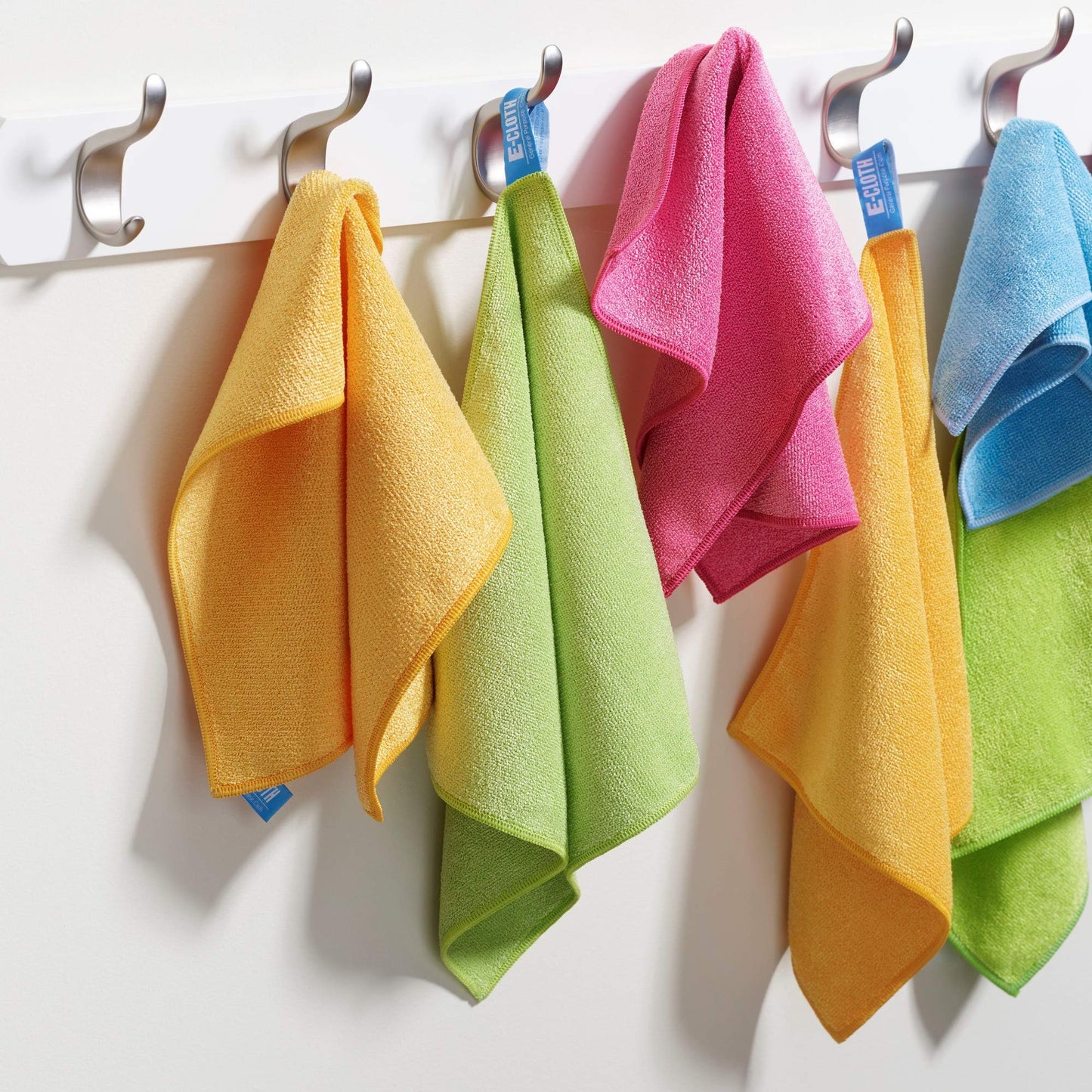 E-Cloth Microfiber Cloth, World's Leading Premium Microfiber Cleaning Cloth, Twice as Durable as Competition, 1 Year Guarantee, Ideal for Kitchen, Countertops, Sinks, and Bathrooms, Orange, 1 Pack