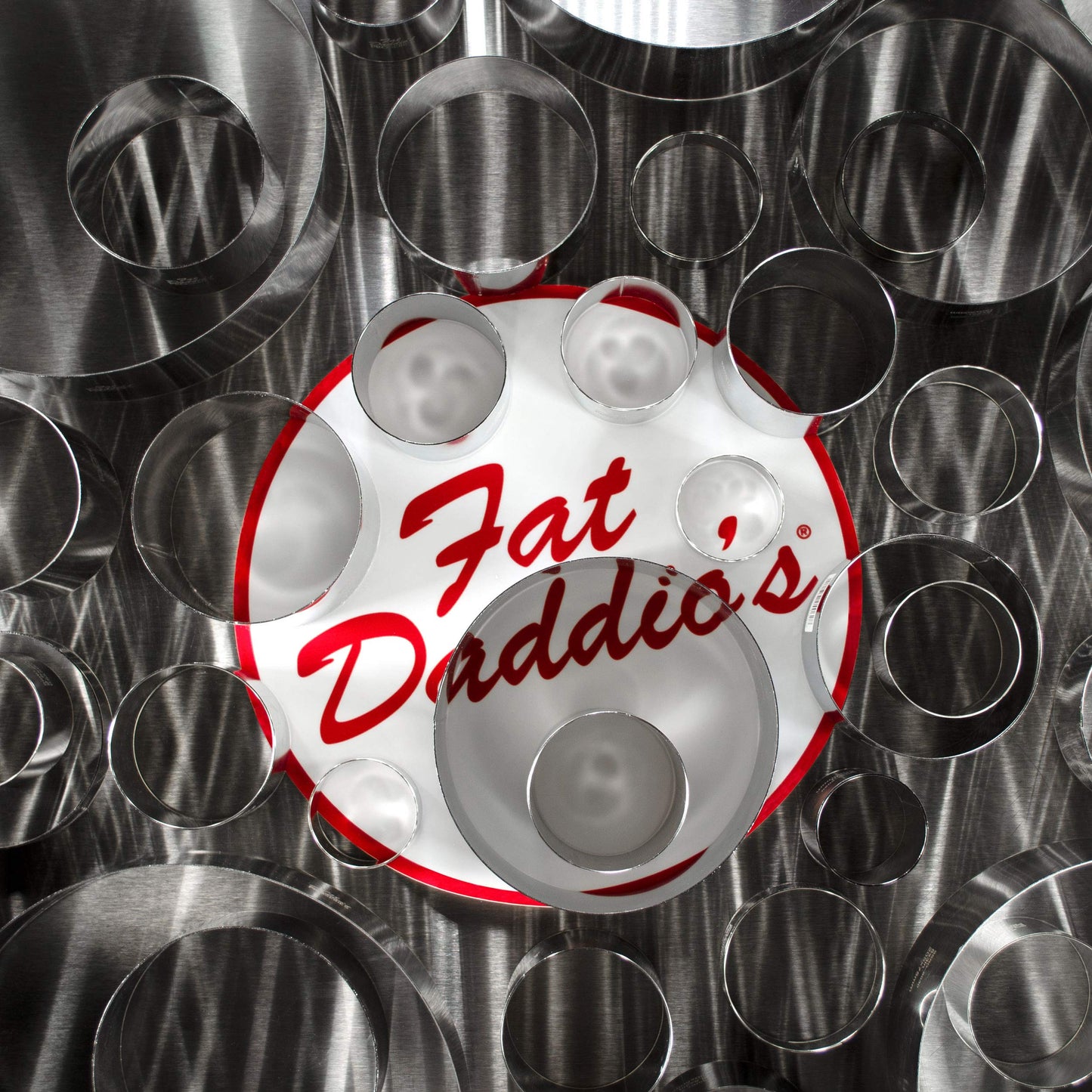 Fat Daddio's Stainless Steel Round Cake & Pastry Ring, 2.5 x 0.75 Inch