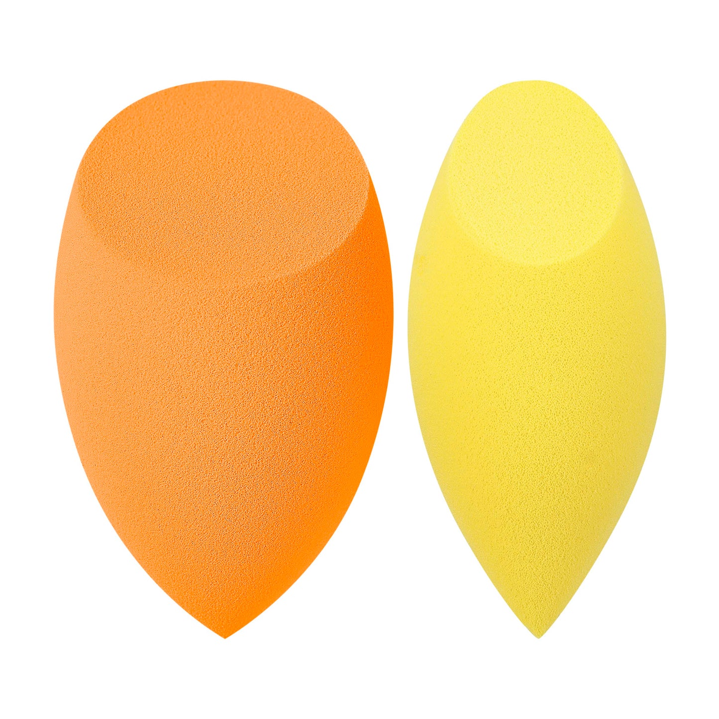 Real Techniques Miracle Complexion Sponge + Concealer Sponge Duo, Makeup Blending Sponges For Foundation & Concealer, Offers Light To Medium Coverage, Natural, Dewy Makeup, Latex-Free Foam 2 Count