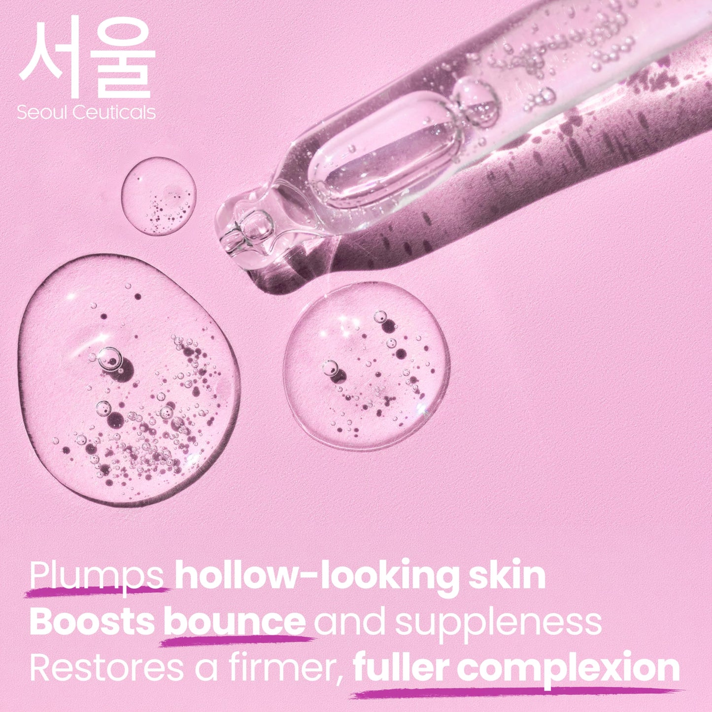 SeoulCeuticals Volufiline Serum + Snail Mucin - Extra Large 30ml 100% Sederma Volifiline Korean Skincare - Volufine Plumping Skin Care for Face 1oz