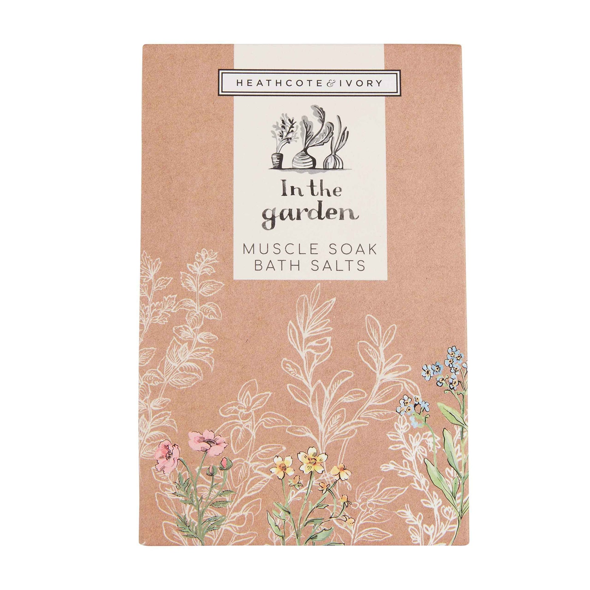 Heathcote & Ivory in The Garden Gardener's Muscle Soak Bath Salts 200 g