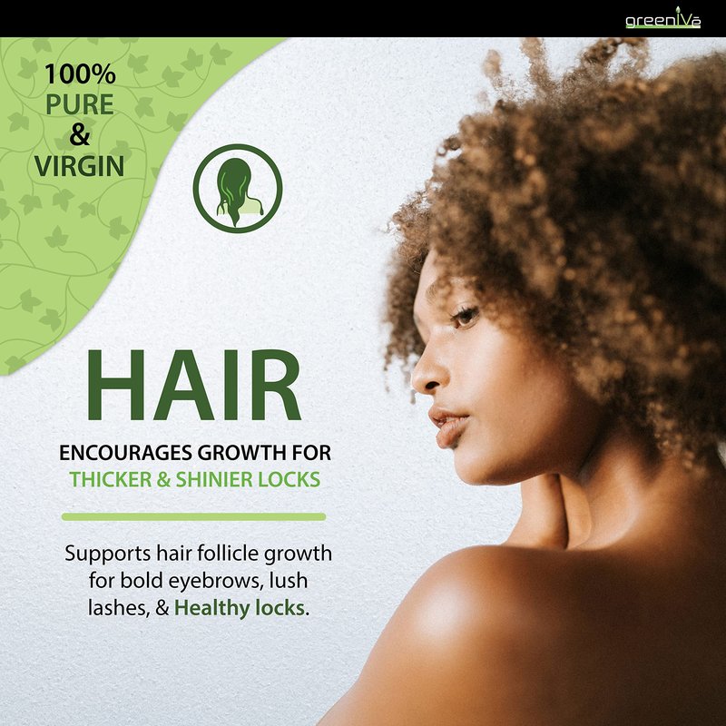 GreenIVe 100% Pure Castor Oil – Cold-Pressed, Hexane-Free – Hair, Eyebrows, Eyelashes, Skin Moisturizer, Castor Pack Wrap Oil Bulk Bottle (1 Gallon)