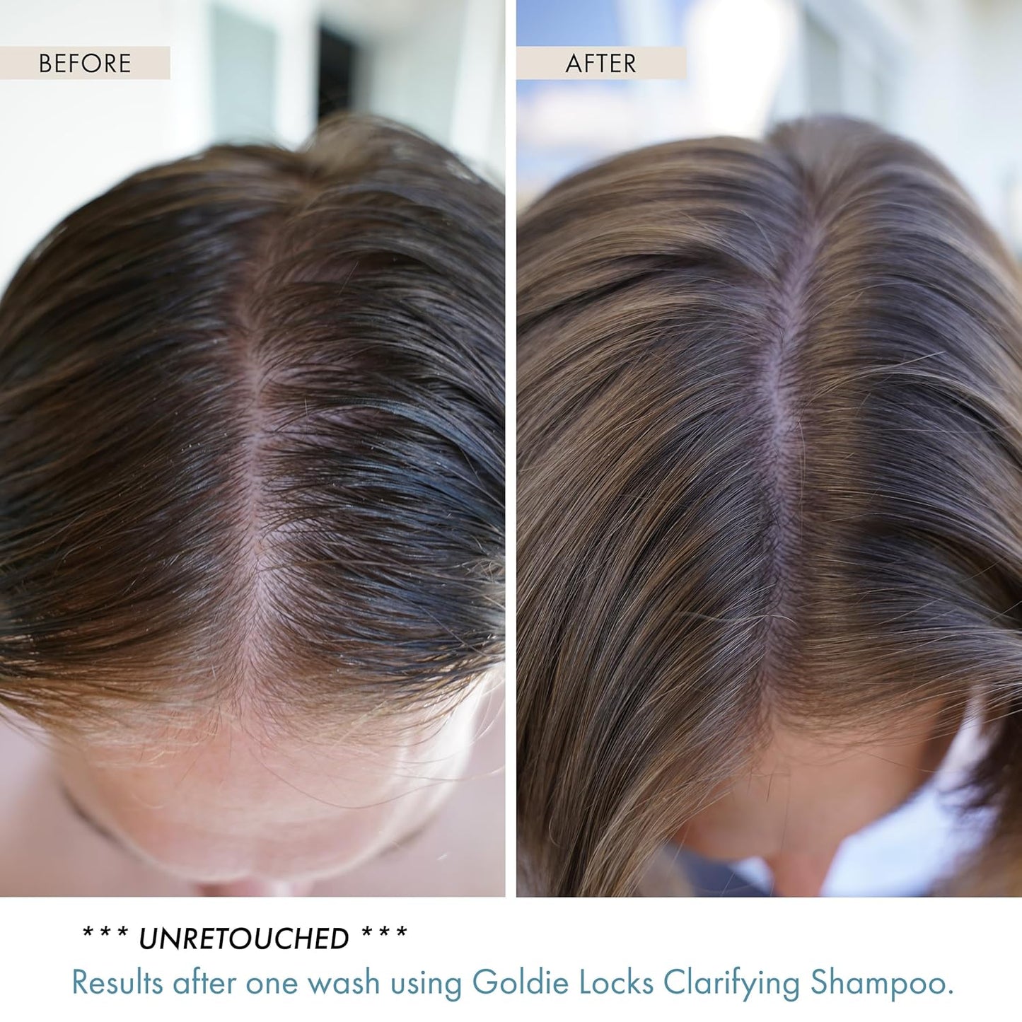 Goldie Locks Clarifying Shampoo - Sulfate-Free Deep Cleansing Detox for Hair & Scalp | 8.45 fl oz