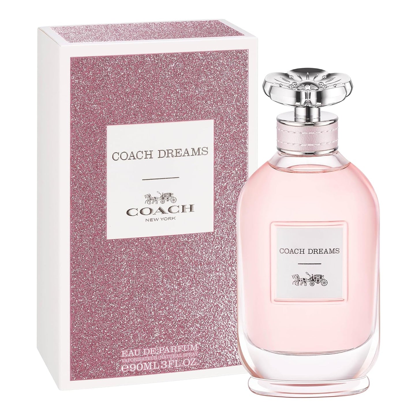 Coach Dreams Eau de Parfum | Women's Radiant Floral Woody Fragrance with Juicy Pear & Cactus Flower