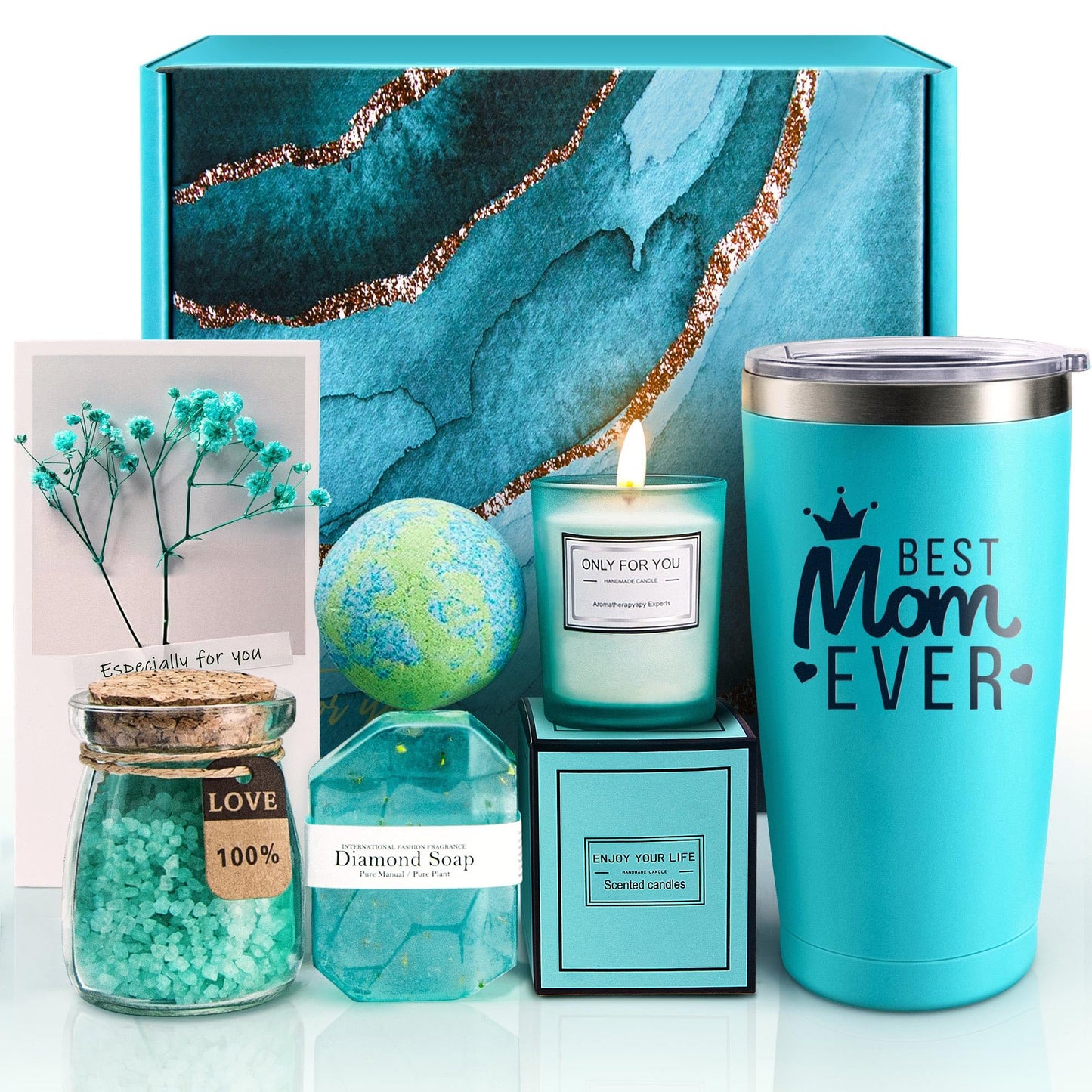 EUASOO Mothers Day Gifts for Mom from Daughter Son Kids Husband - Best Mama Gift, Gifts for Mom - Christmas, Birthday, Valentines Day,