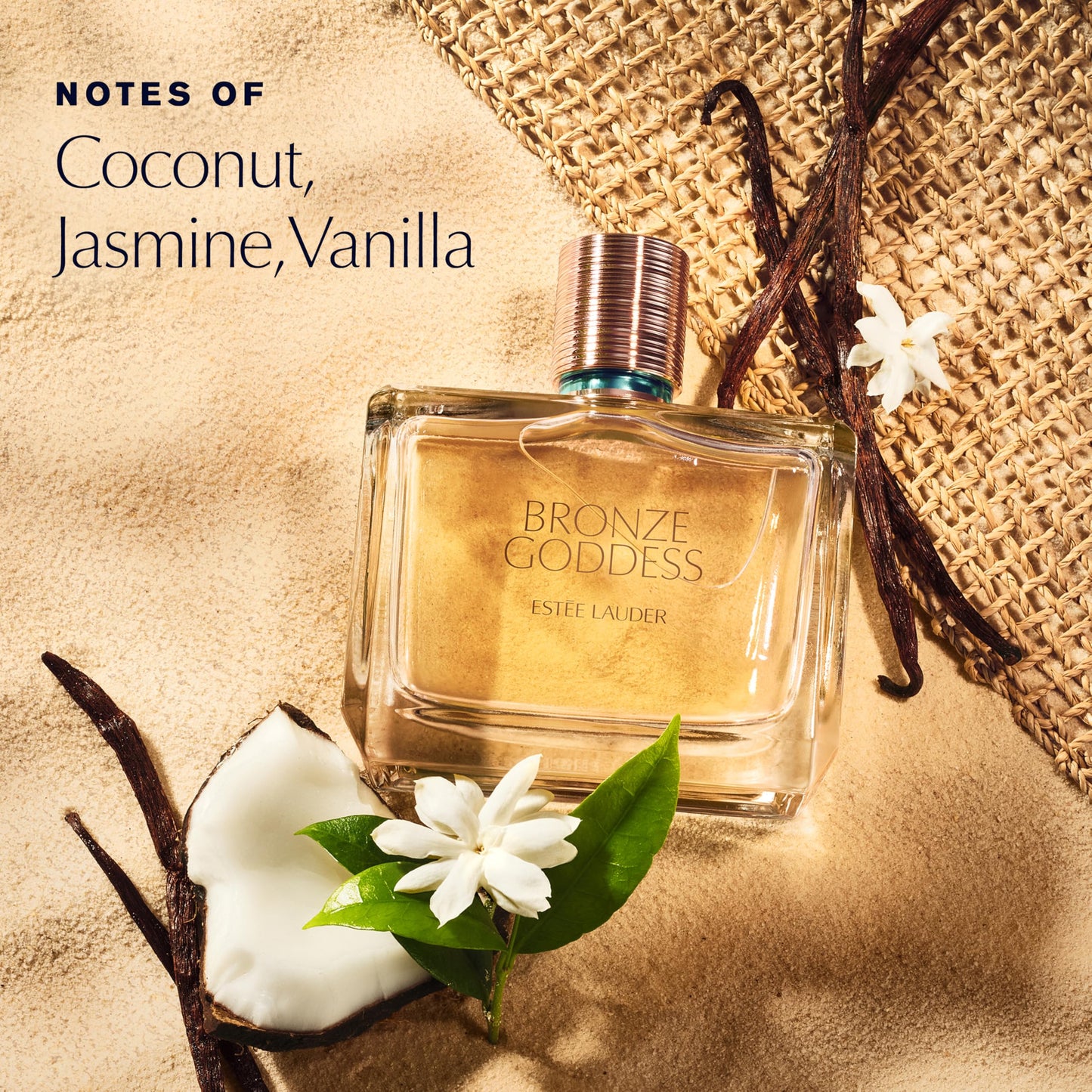 Estée Lauder Bronze Goddess Eau Fraîche Spray with Notes of Tiare Flower, Creamy Coconut, Amber, Sandalwood & Vanilla | Perfumes for Women, 1.7 Fl Oz