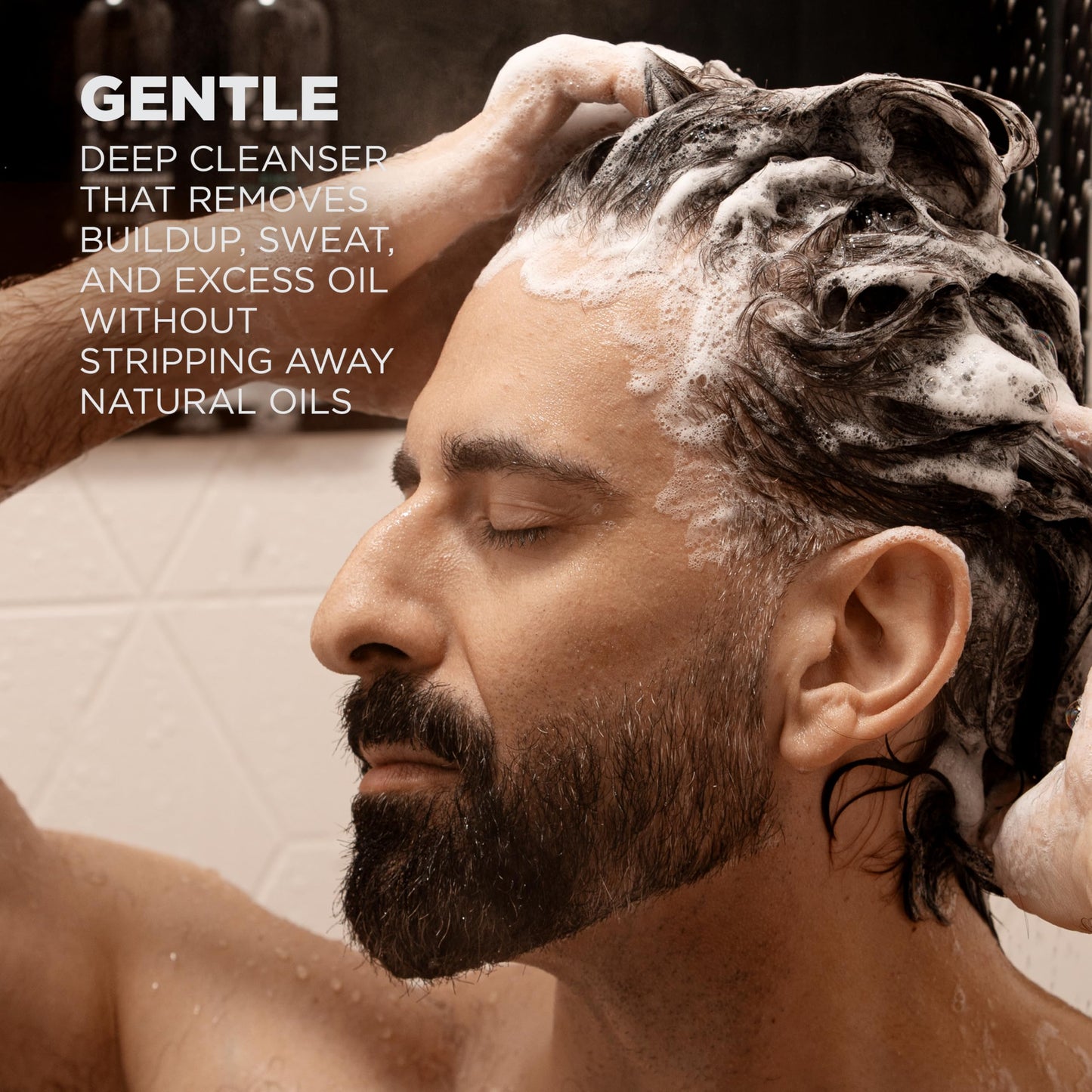 CHI Pour Homme Moisturizing Daily Shampoo for Men, Sulfate-Free Hair Cleanser with Aloe Vera & Nettle, Hydrates & Fortifies for Thicker, Healthier Hair, Fresh Woody Scent, 11.5 oz