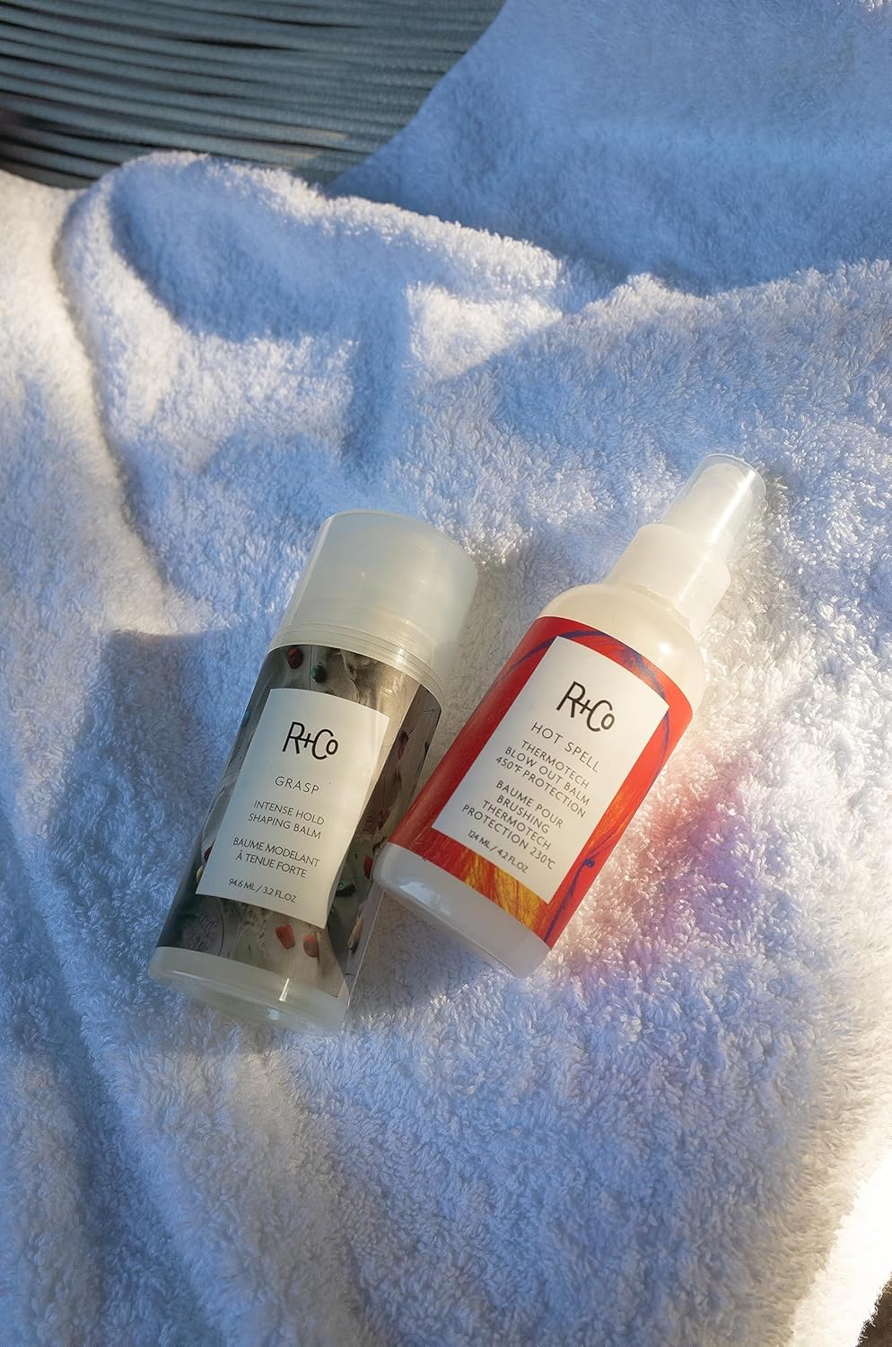 R+Co Grasp Intense Hold Shaping Balm - Strong Hold Hair Styling Cream | 94.6 ml / 3.2 oz