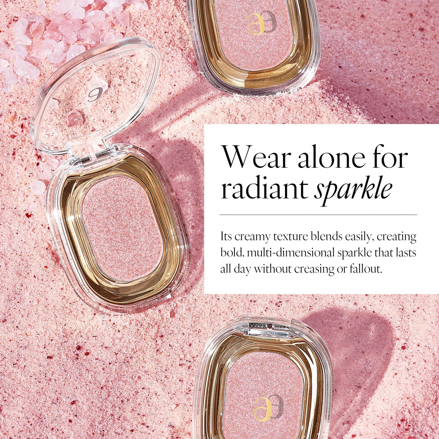 AmeliSeoul SPARKLE SPOT 515 RED SALT PINK CHICCHOC, High Shine Glitter Eye & Face Sparkle, Multi-Dimensional (1.7g, 0.004 oz.)