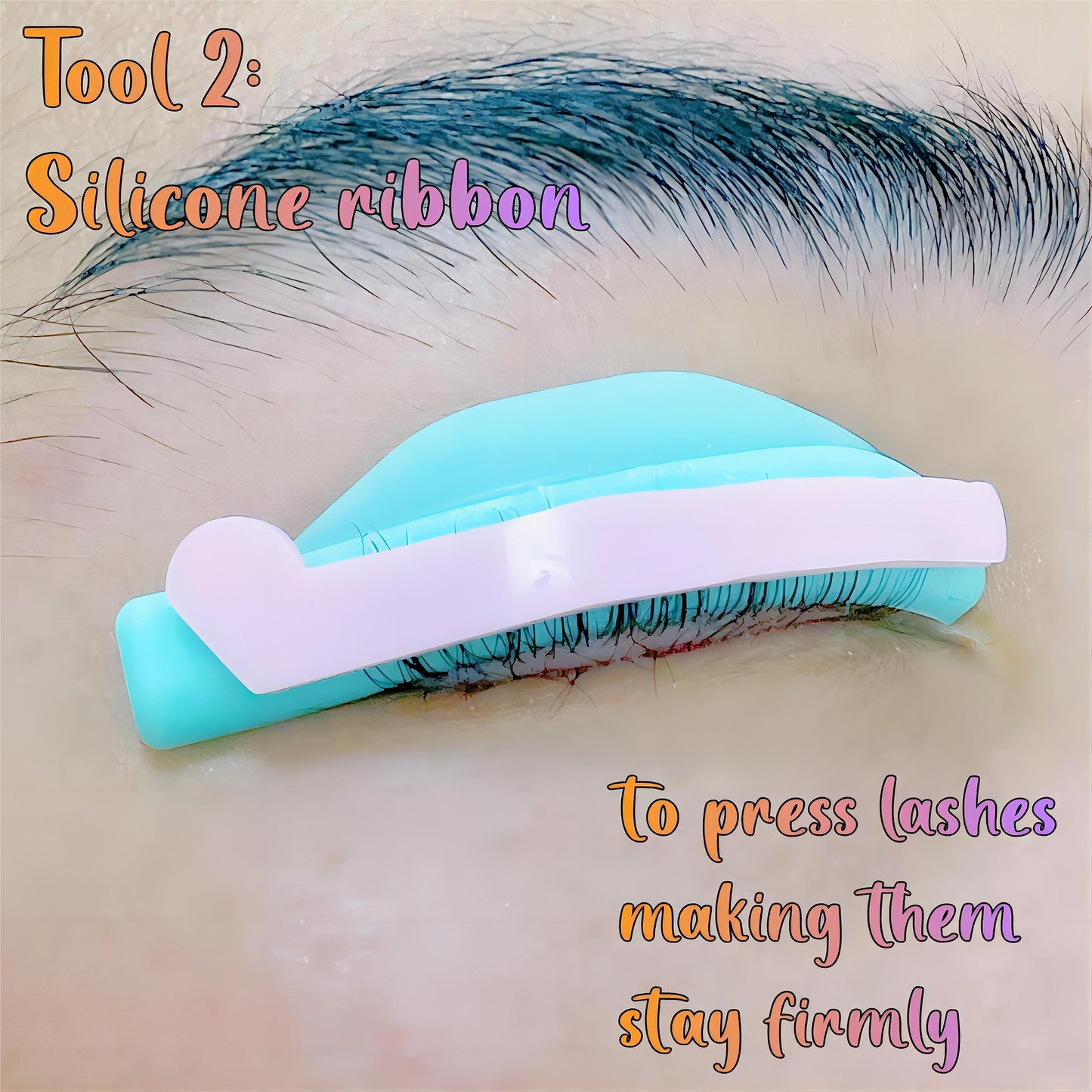 Eyelash Lift Shields Lash Lifting Pad No Glue Mix Glueless Lami Lamination Roller Upper & Lower Perm Pads for All Eyes Curling Like L Curl Extensions with Y Brush Ribbon Cover Silicone Eye Patch Tool