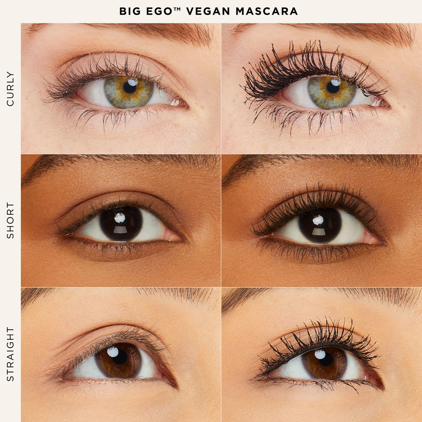 tarte big ego mascara – Ultra-Black, Long-Wear Vegan Mascara for Full Sizeer, Longer, Volumized Lashes, Cruelty-Free, full size, black