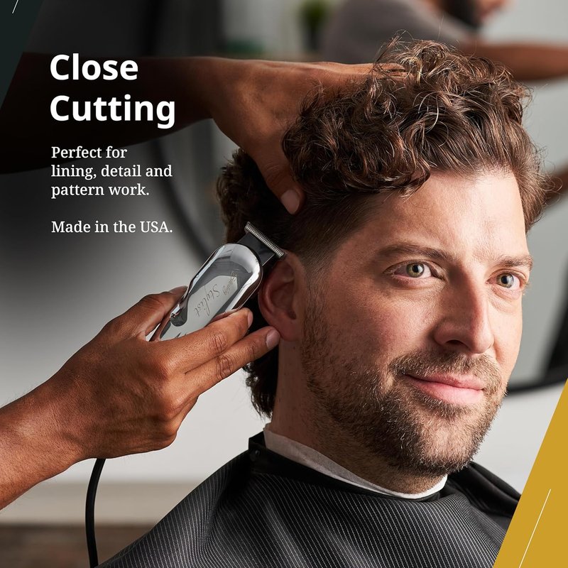 Wahl Professional Adjustable T-Shaped Trimmer Blade - Precision Replacement for Detailer & Hero Trimmers
