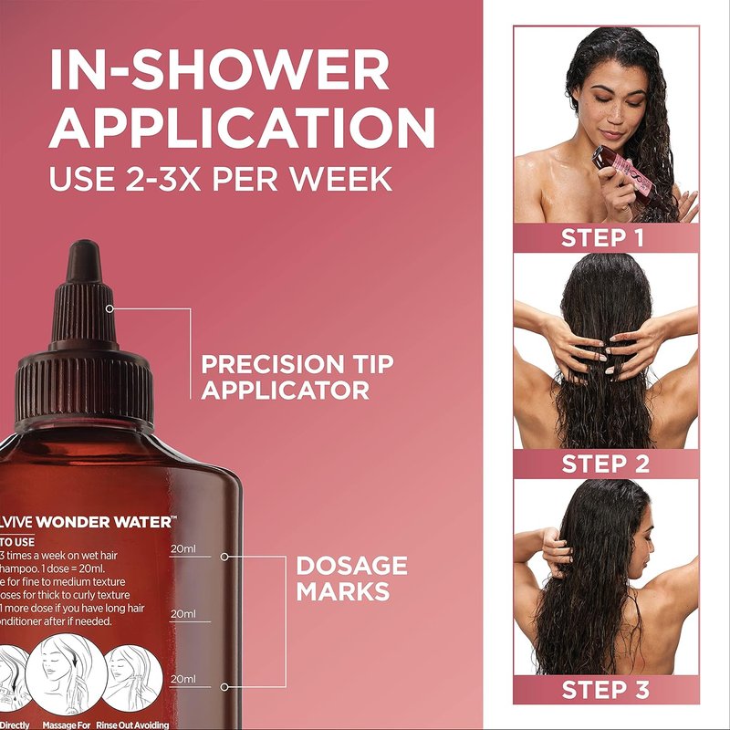L’Oreal Paris Elvive 8 Second Wonder Water - Moisturizing Hair Treatment for Silky, Shiny Hair | 6.8 FL Oz