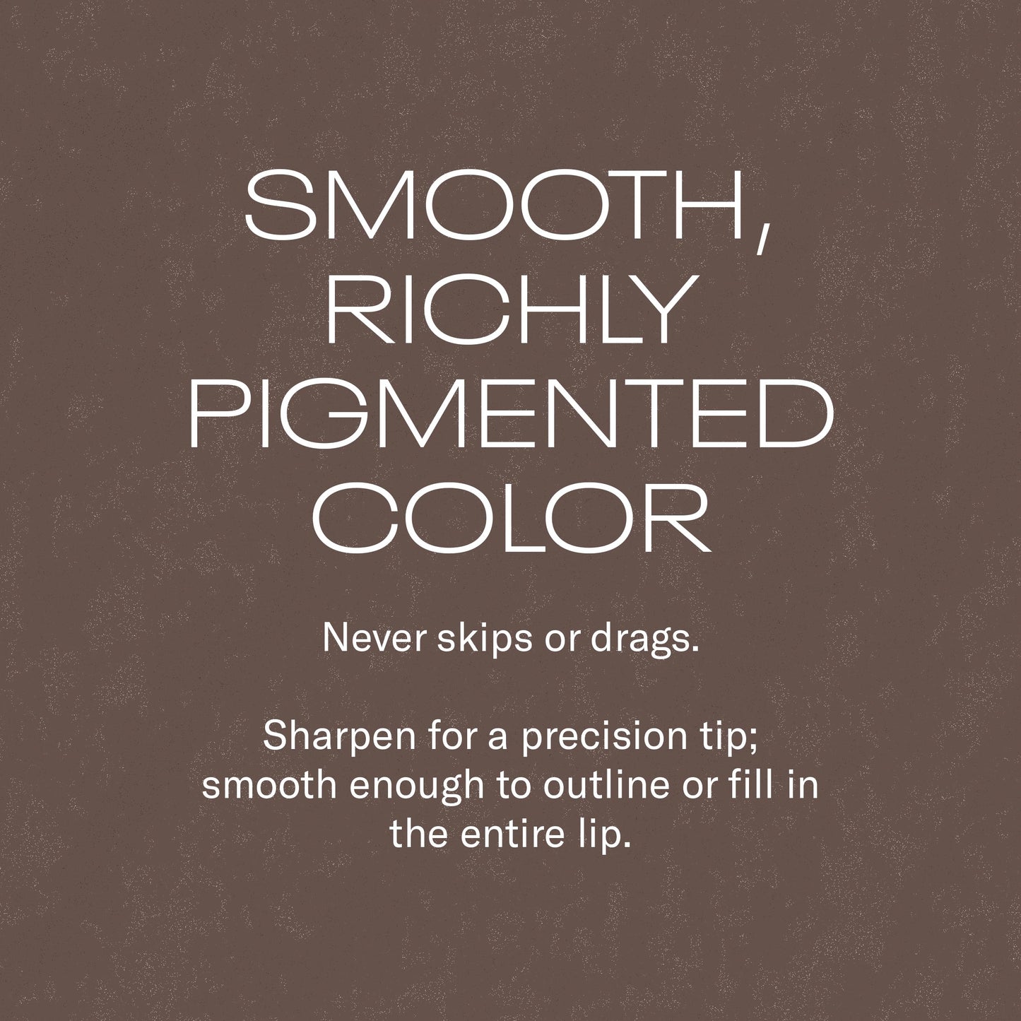 MOB Beauty Smooth Precision Waterproof Lip Liner, M159 Cool-Toned Taupe, 100% Natural Formula Long-Wearing Lip Pencil, Taupe Lip Liner, Plastic-Free, Vegan, Cruelty Free