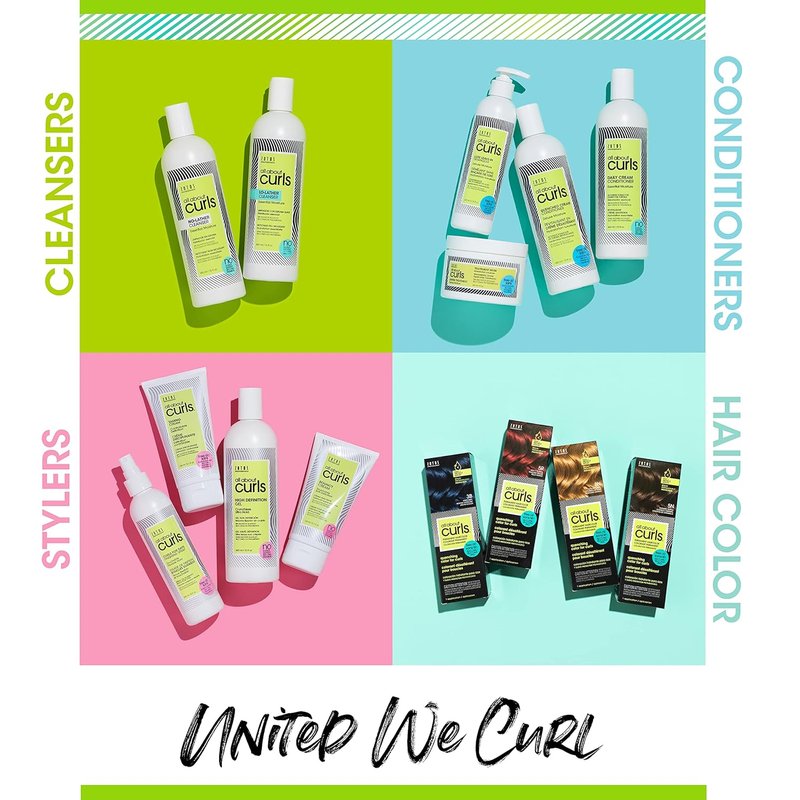 No-Lather Cleanser Shampoo for Curly Hair - Essential Moisture, Vegan & Cruelty-Free | Sulfate-Free, Gentle Cleansing